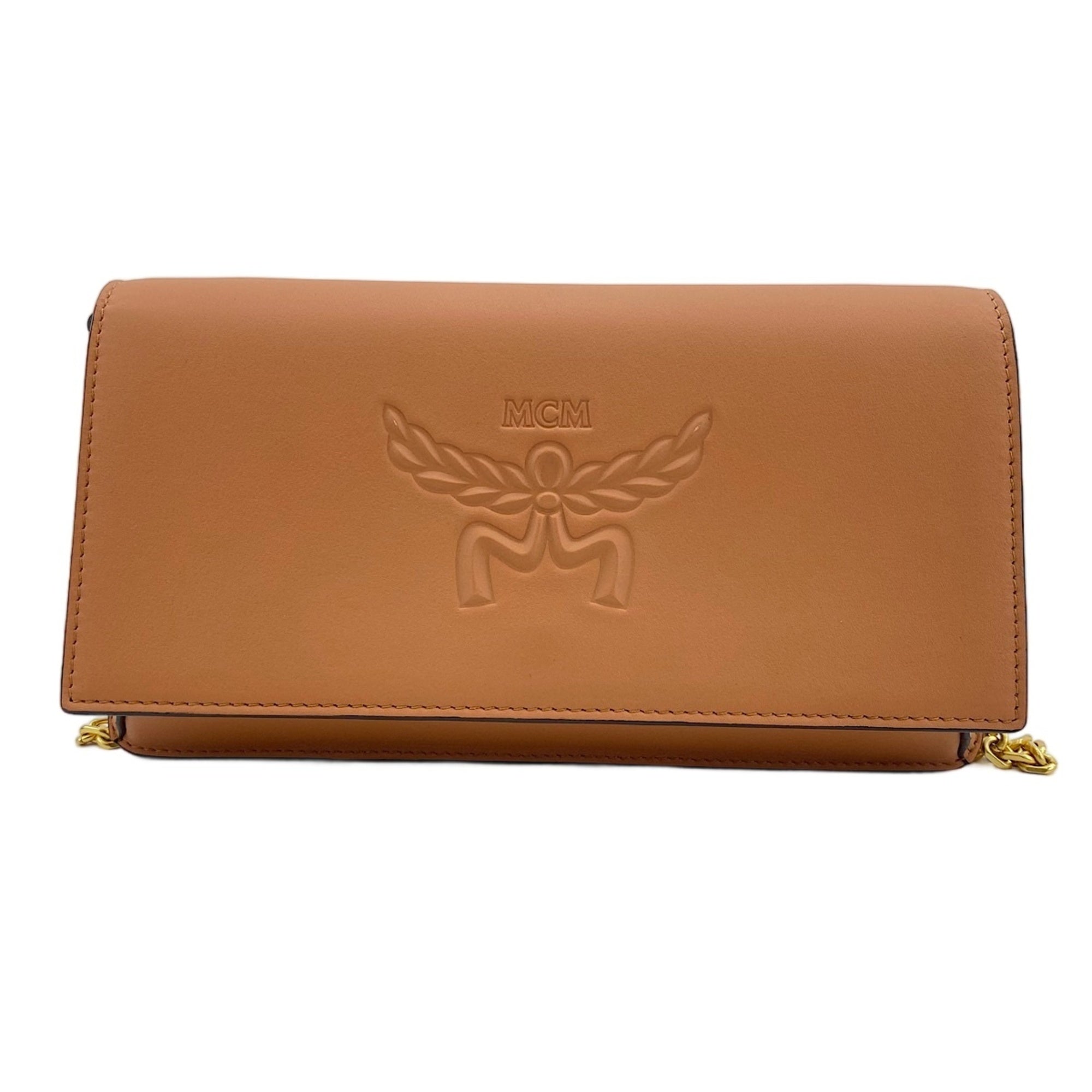 Mcm Brown Pouch (Pre-Owned)