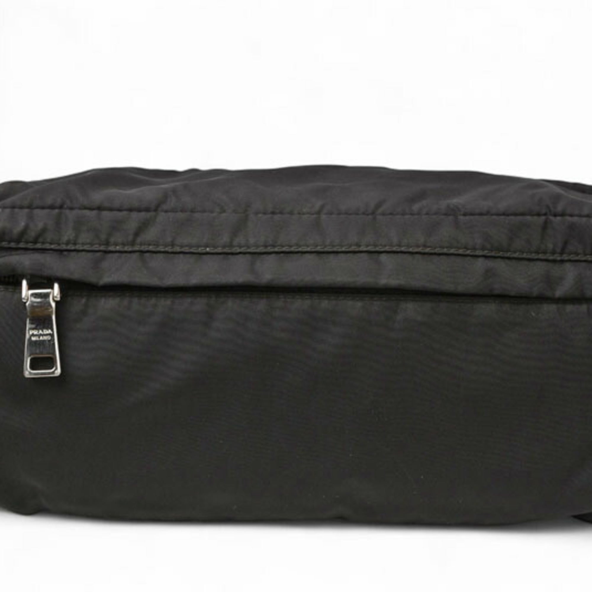 Prada Black Nero Nylon Fanny Pack Pouch (Pre-Owned)