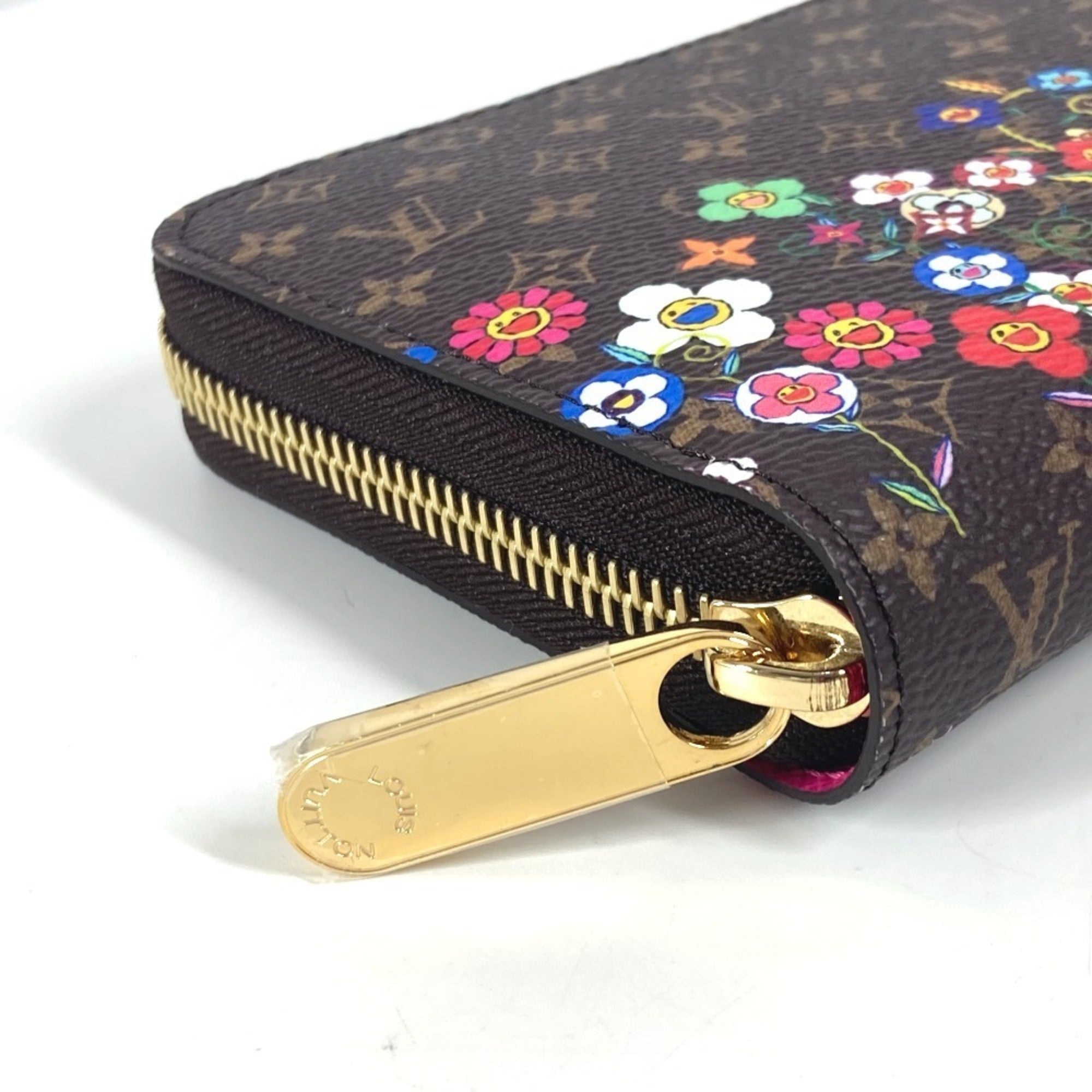 Louis Vuitton Monogram Brown Multi-Color Monogram Long Wallet (Bi-Fold) (Pre-Owned)