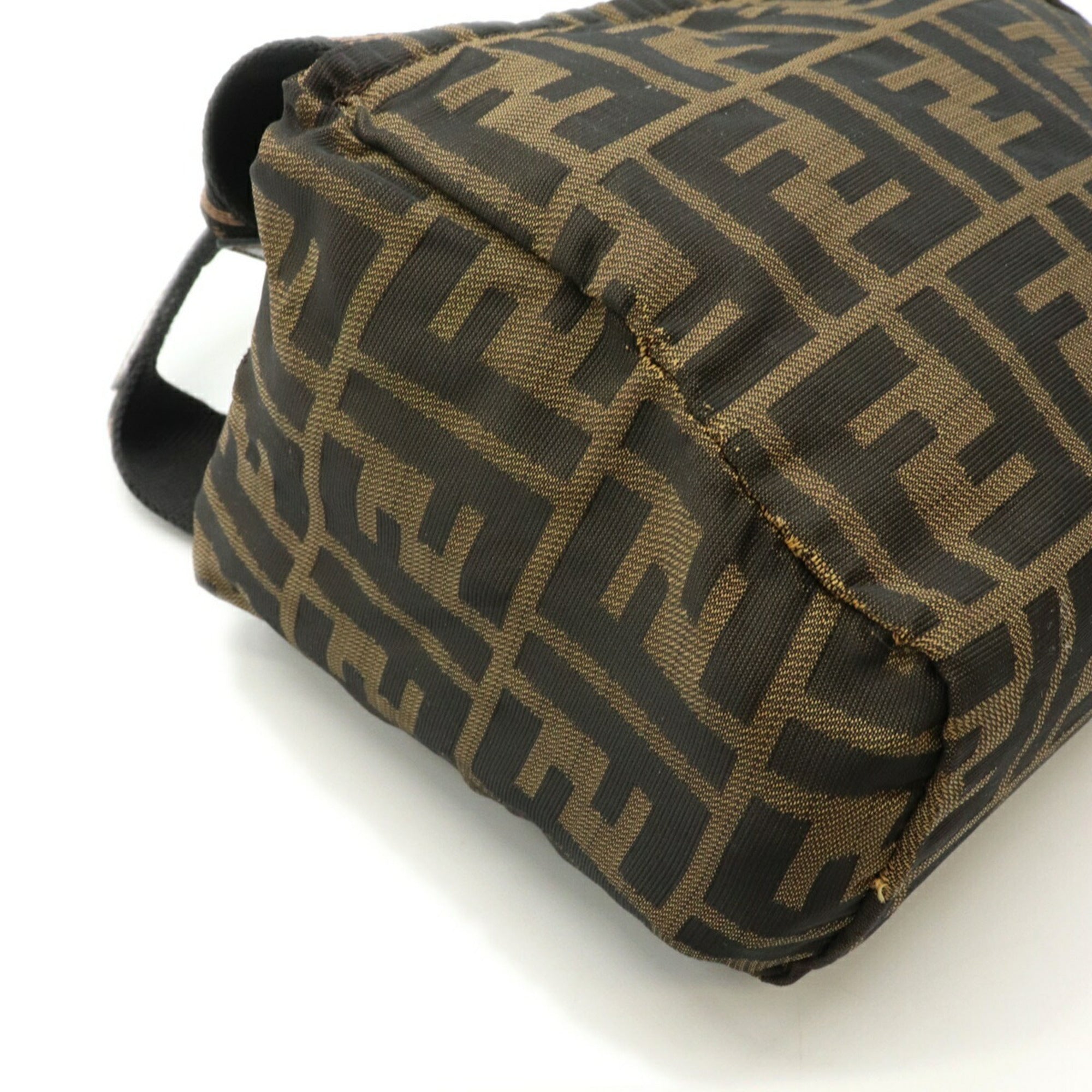 Fendi Khaki Nylon Handbag (Pre-Owned)