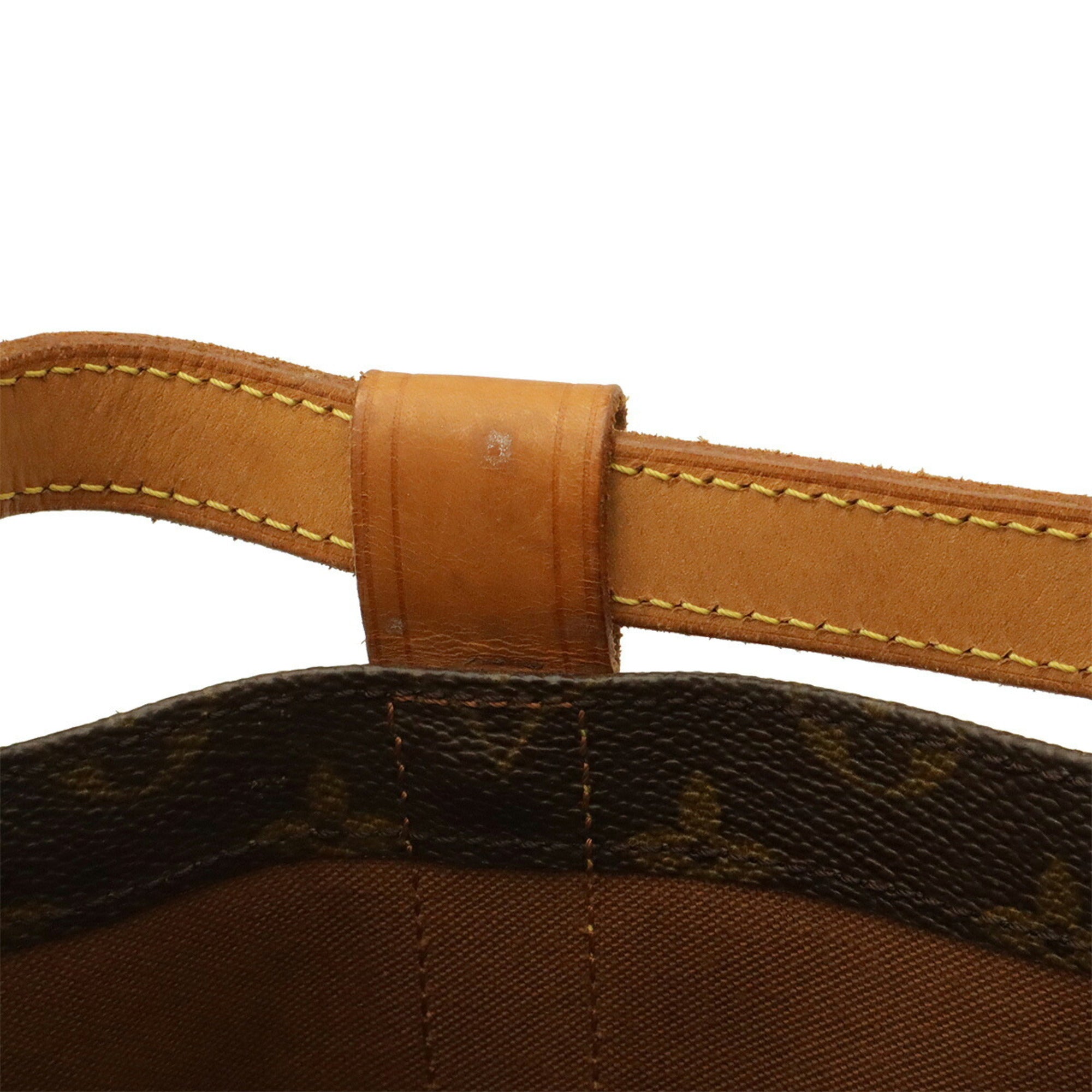 Louis Vuitton Brown Monogram Canvas Shoulder Bag (Pre-Owned)