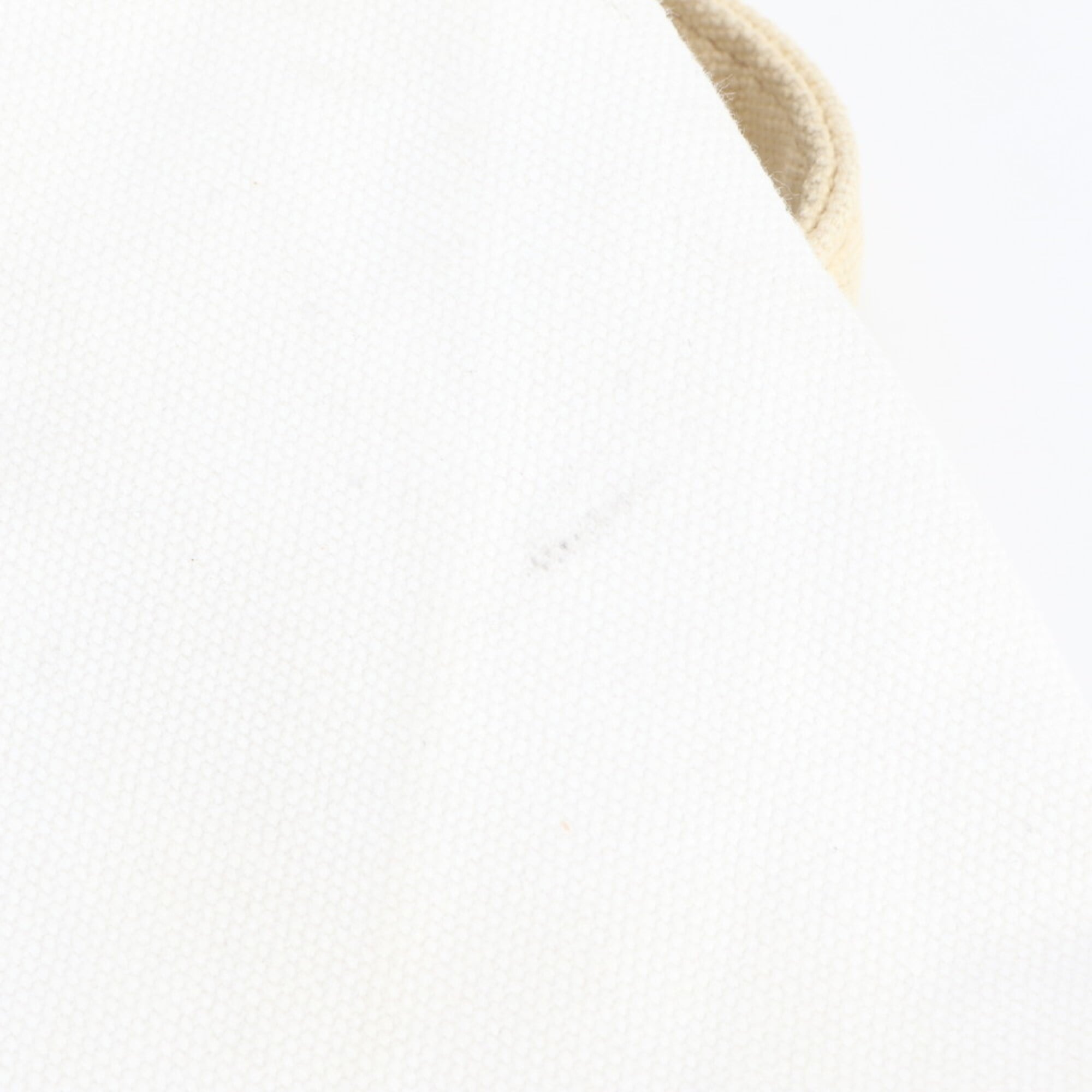 Louis Vuitton Beige White Shoulder Bag Tote Bag (Pre-Owned)