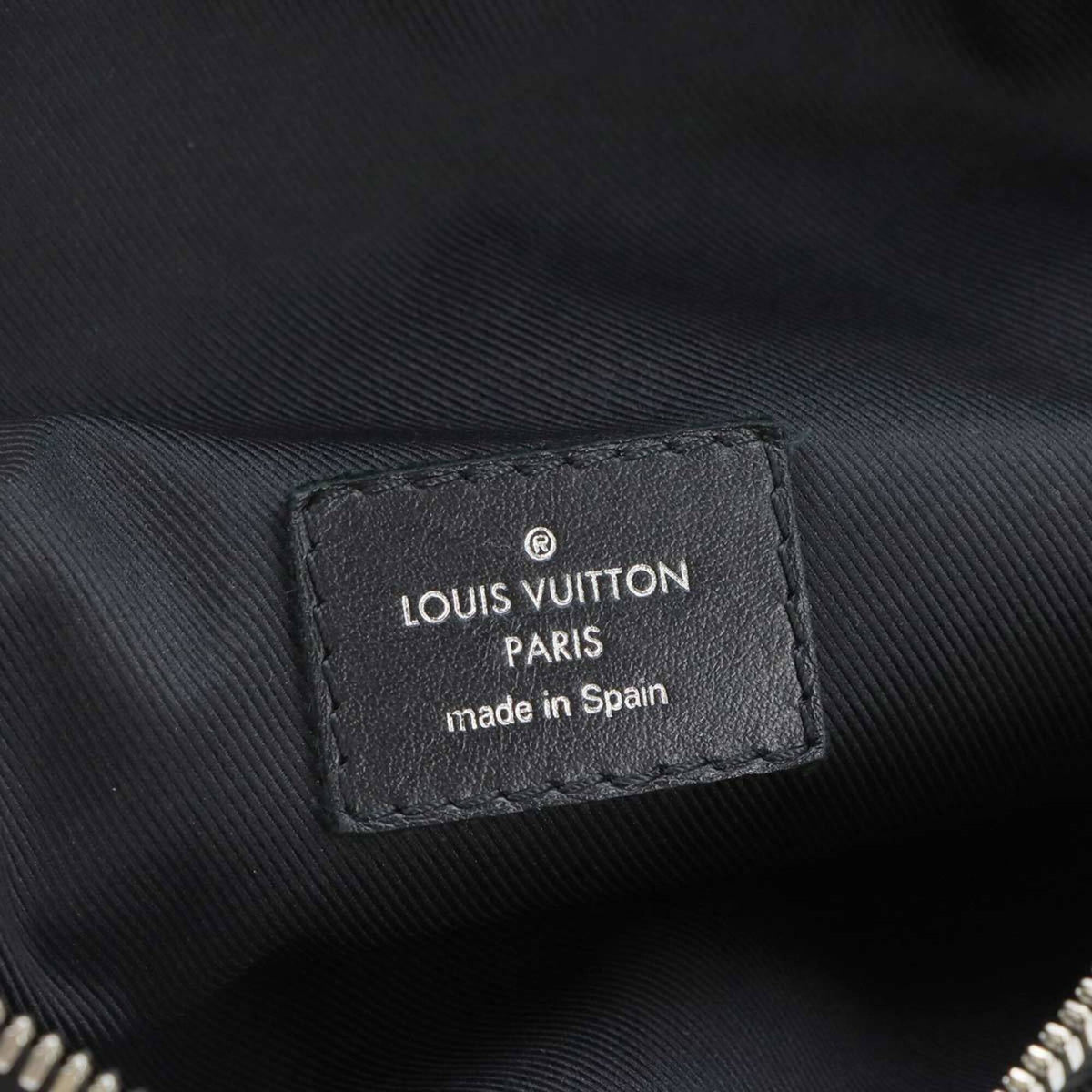 Louis Vuitton Noir Monogram Shadow Fanny Pack Sling Bag (Pre-Owned)