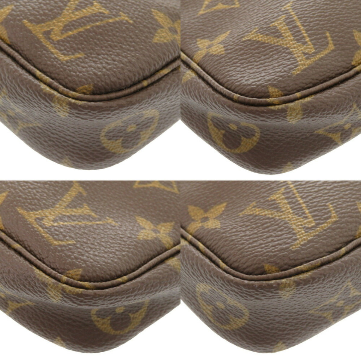 Louis Vuitton Brown Monogram Monogram Pochette Pouch (Pre-Owned)