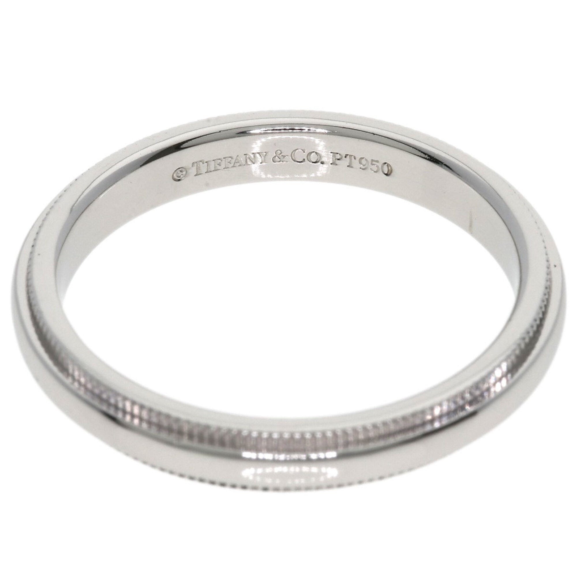 Tiffany Platinum 950 Band Ring (Pre-Owned)
