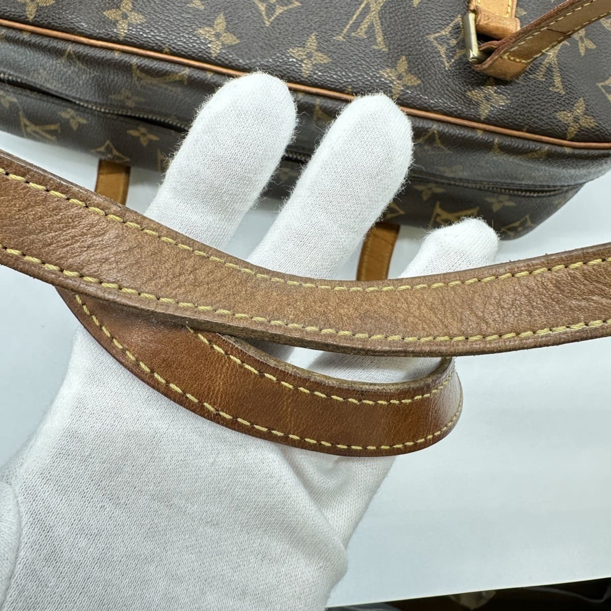 Louis Vuitton Brown Monogram Monogram Shoulder Bag Tote Bag (Pre-Owned)