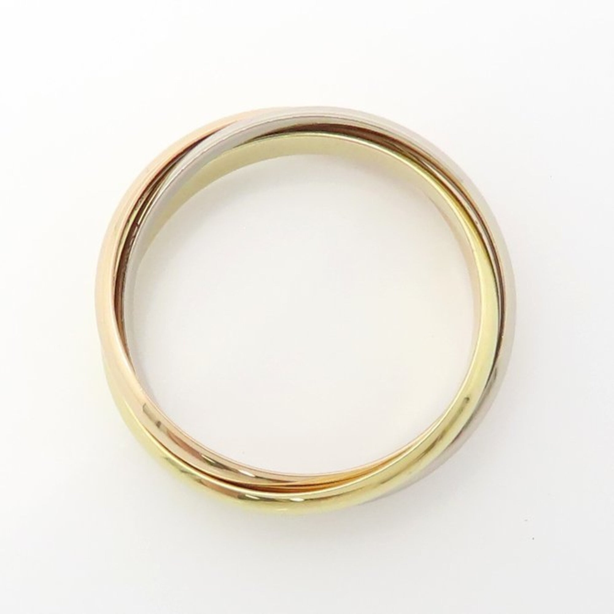 Cartier Trinity Yellow Gold (18K) Pink Gold (18K) White Gold (18K) Band Ring (Pre-Owned)
