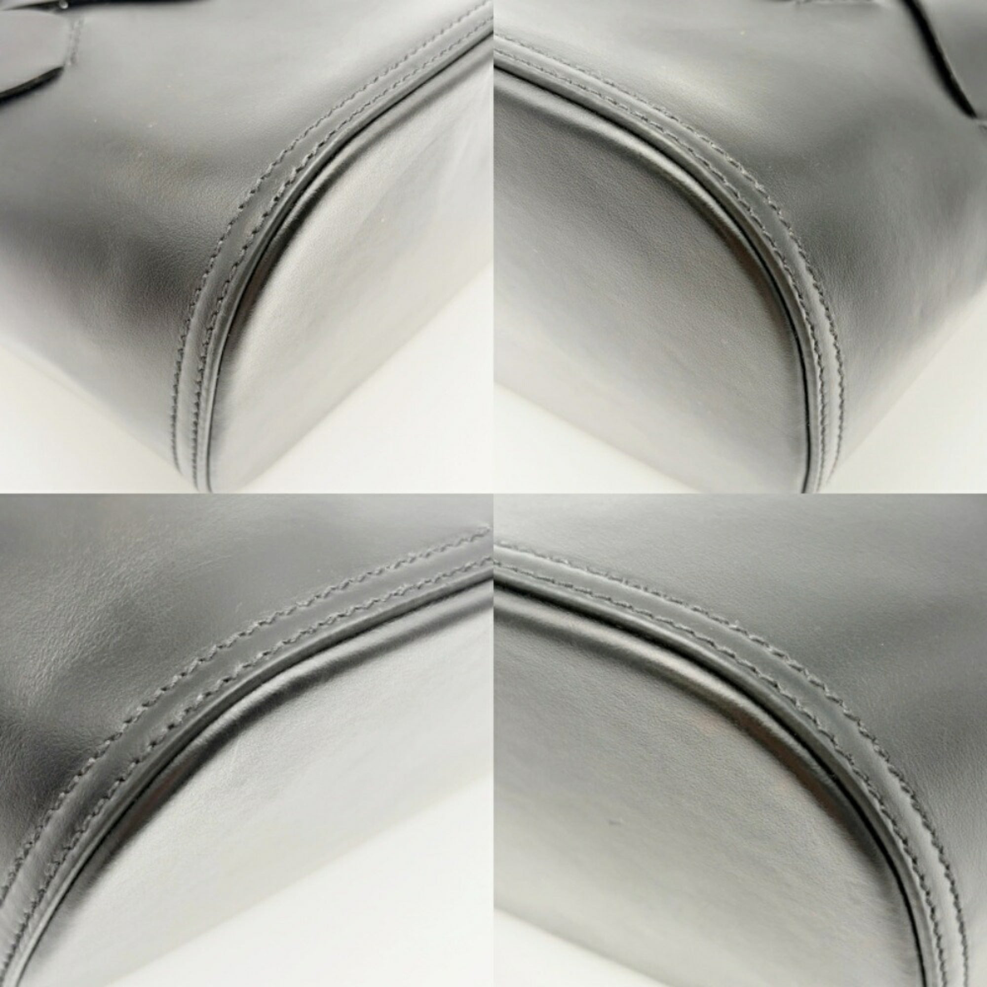 Prada Black Leather Tote Bag (Pre-Owned)