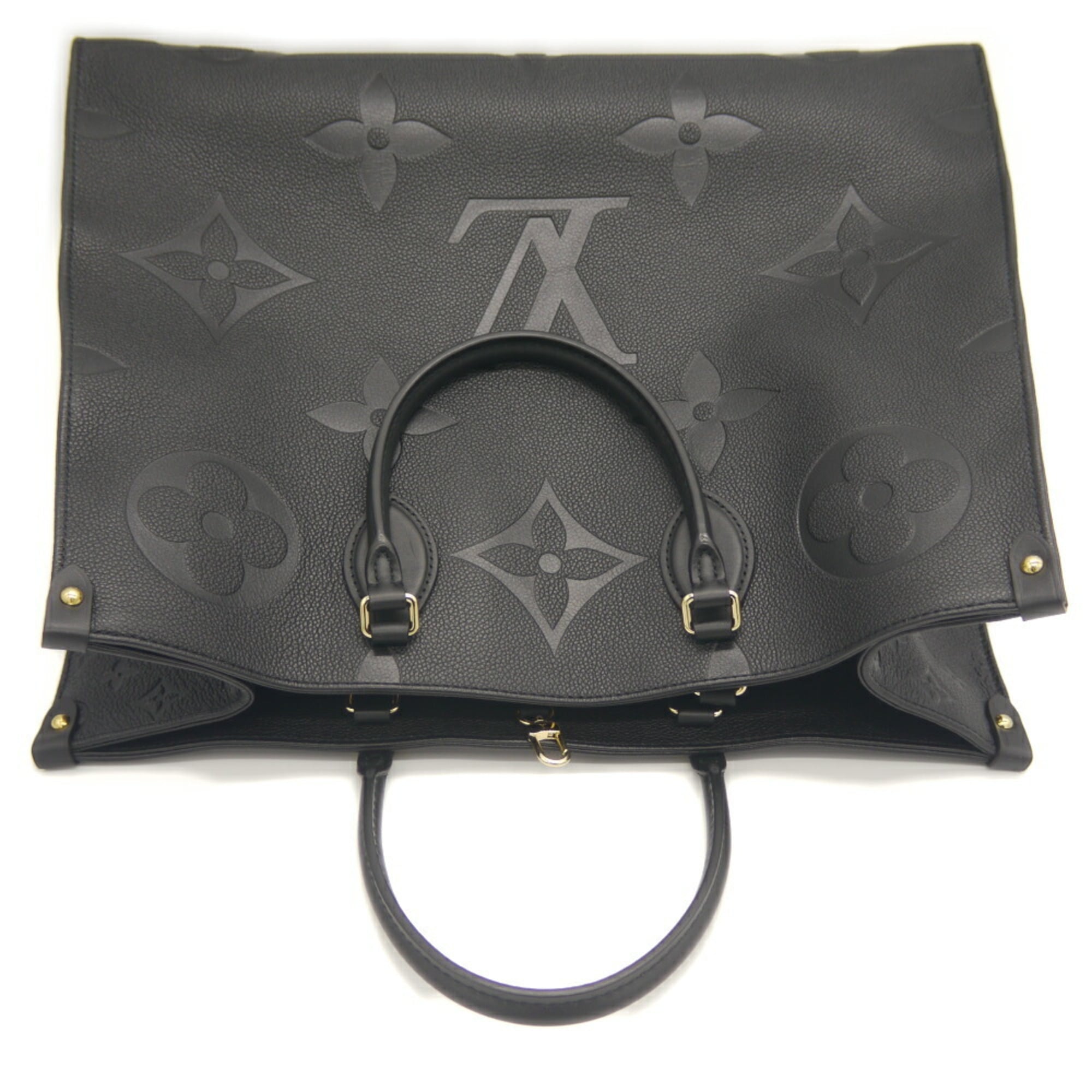 Louis Vuitton Black Monogram Monogram Empreinte Leather Tote Bag (Pre-Owned)