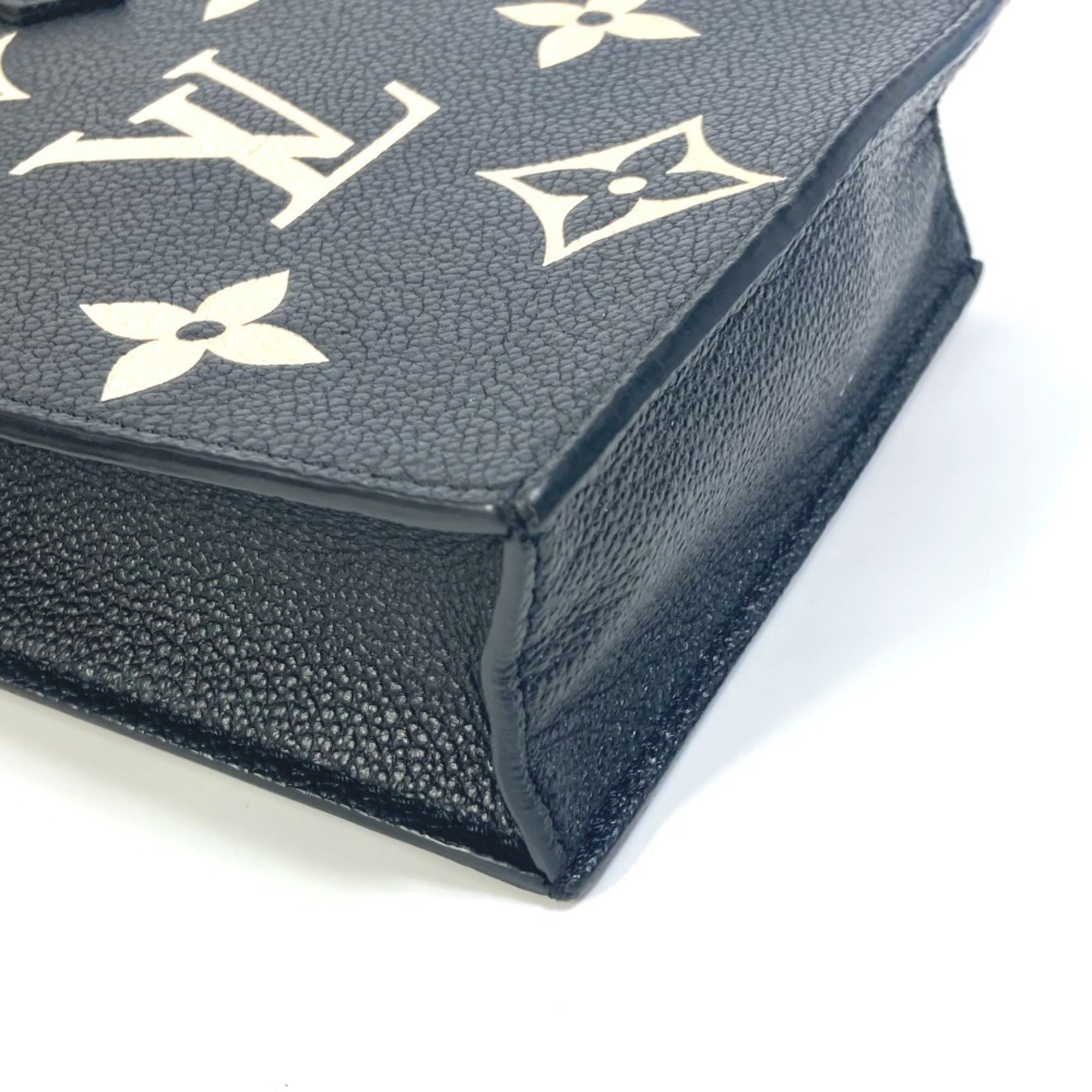 Louis Vuitton Black Monogram Empreinte Handbag Shoulder Bag (Pre-Owned)