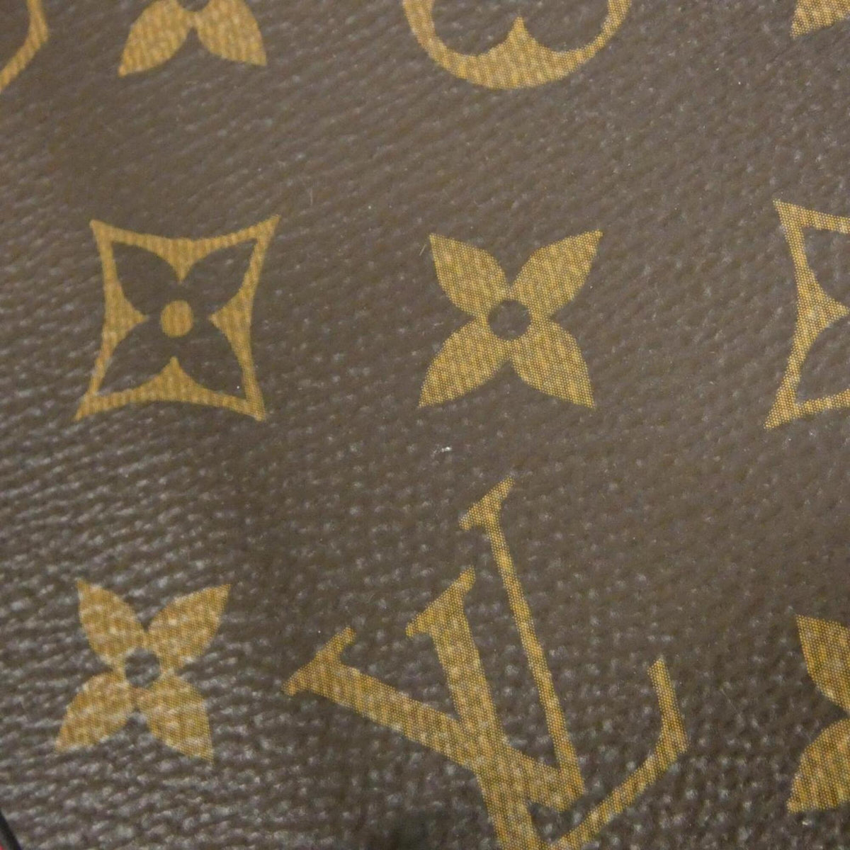 Louis Vuitton Monogram Coquelicots Marron Coated Canvas Shoulder Bag (Pre-Owned)