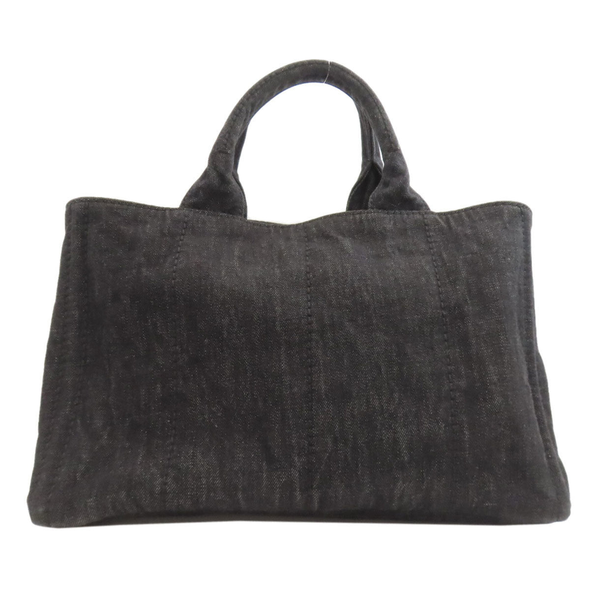Prada Black Denim Handbag (Pre-Owned)