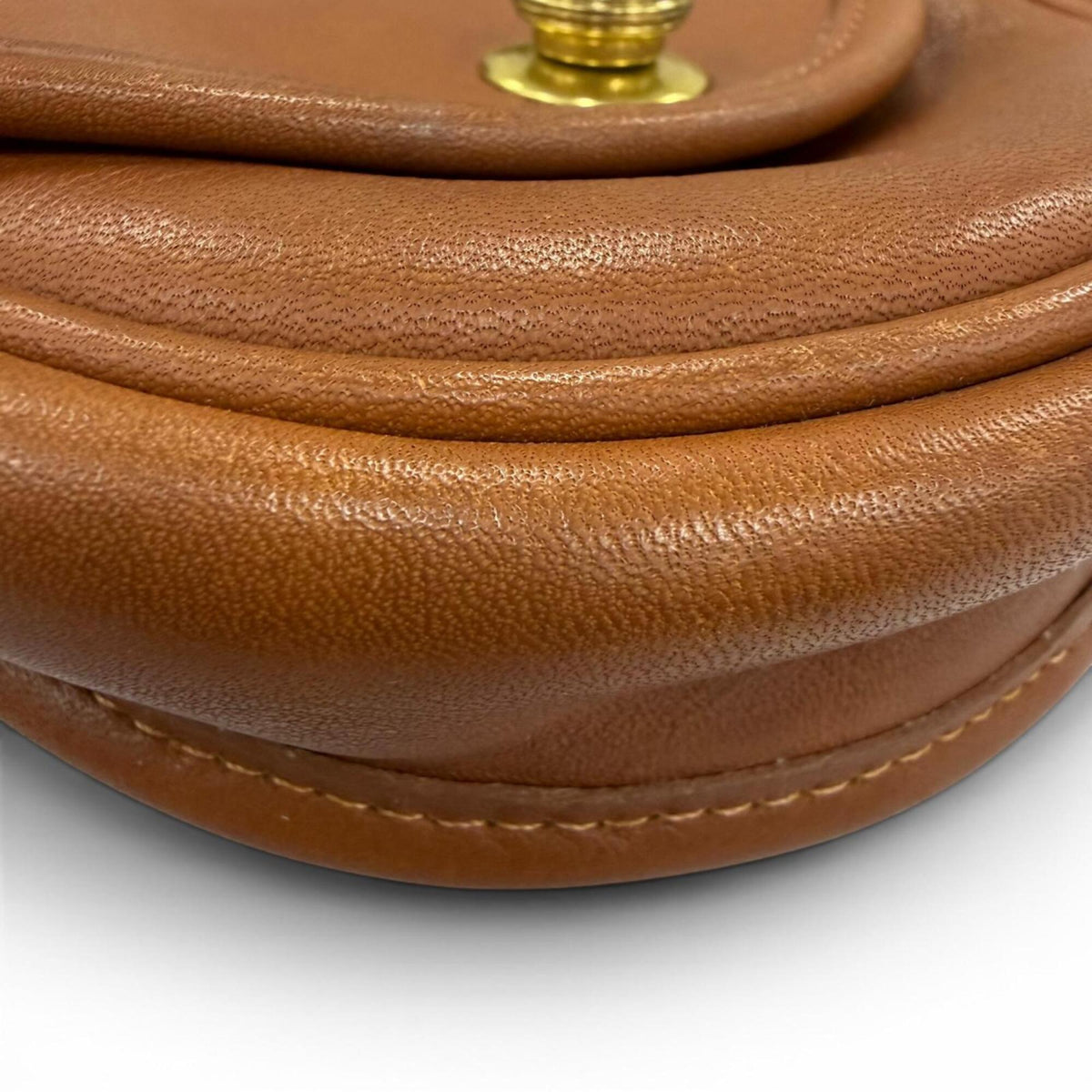 Coach Brown Leather Shoulder Bag (Pre-Owned)