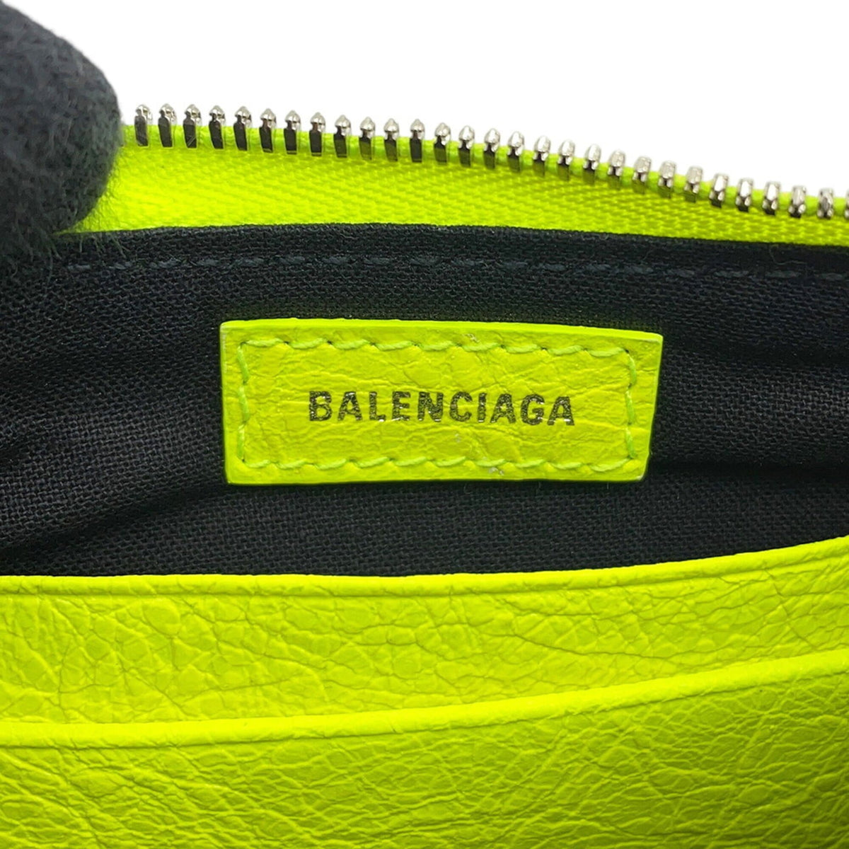 Balenciaga Yellow Leather Handbag Shoulder Bag (Pre-Owned)