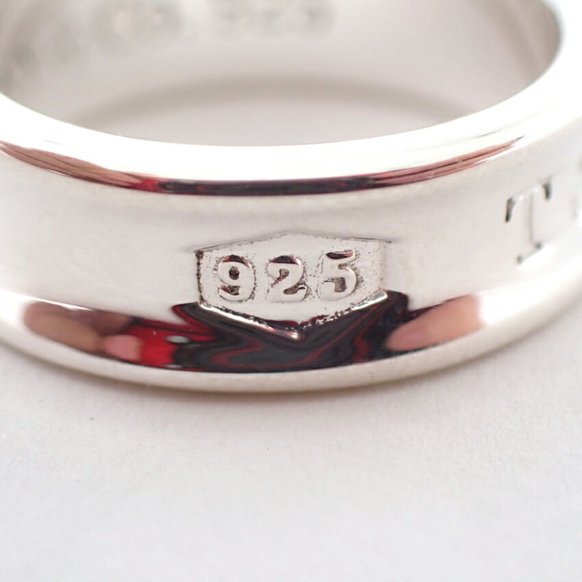 Tiffany Sterling Silver 925 Band Ring (Pre-Owned)