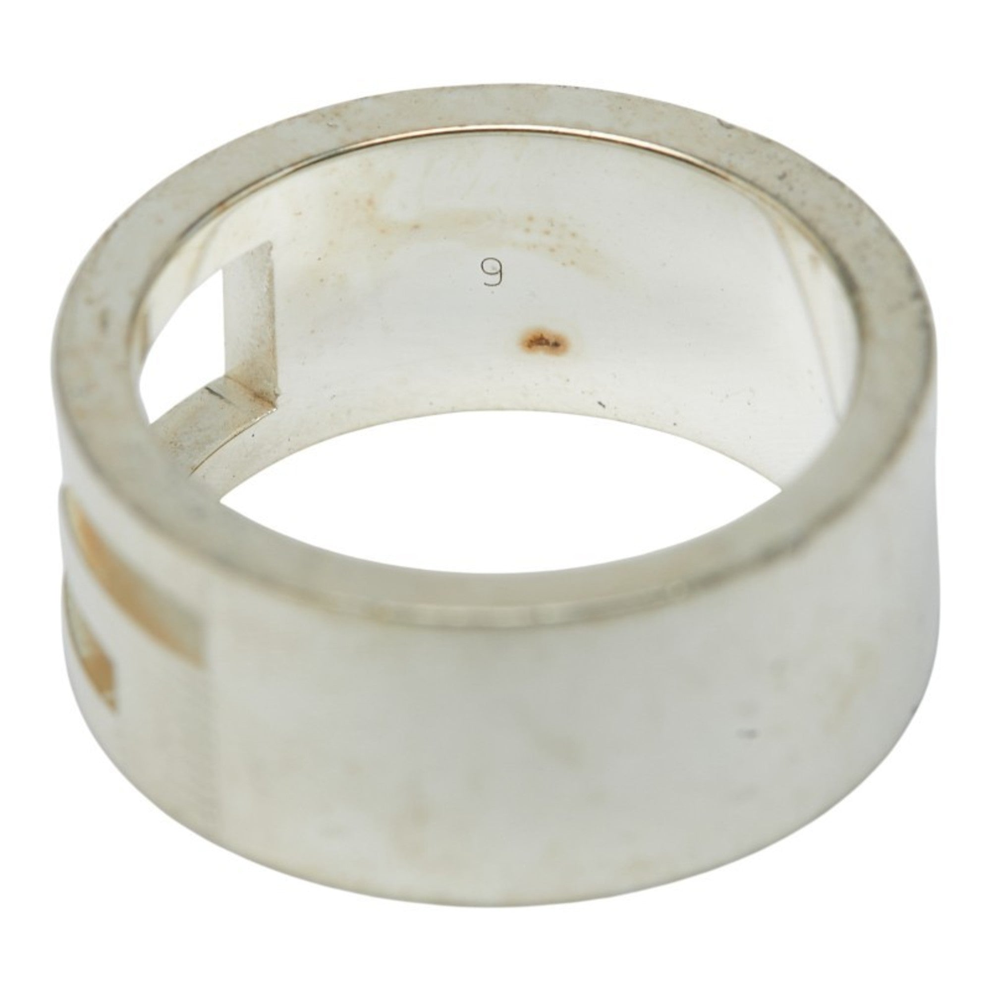 Gucci Silver Silver 925 Band Ring (Pre-Owned)