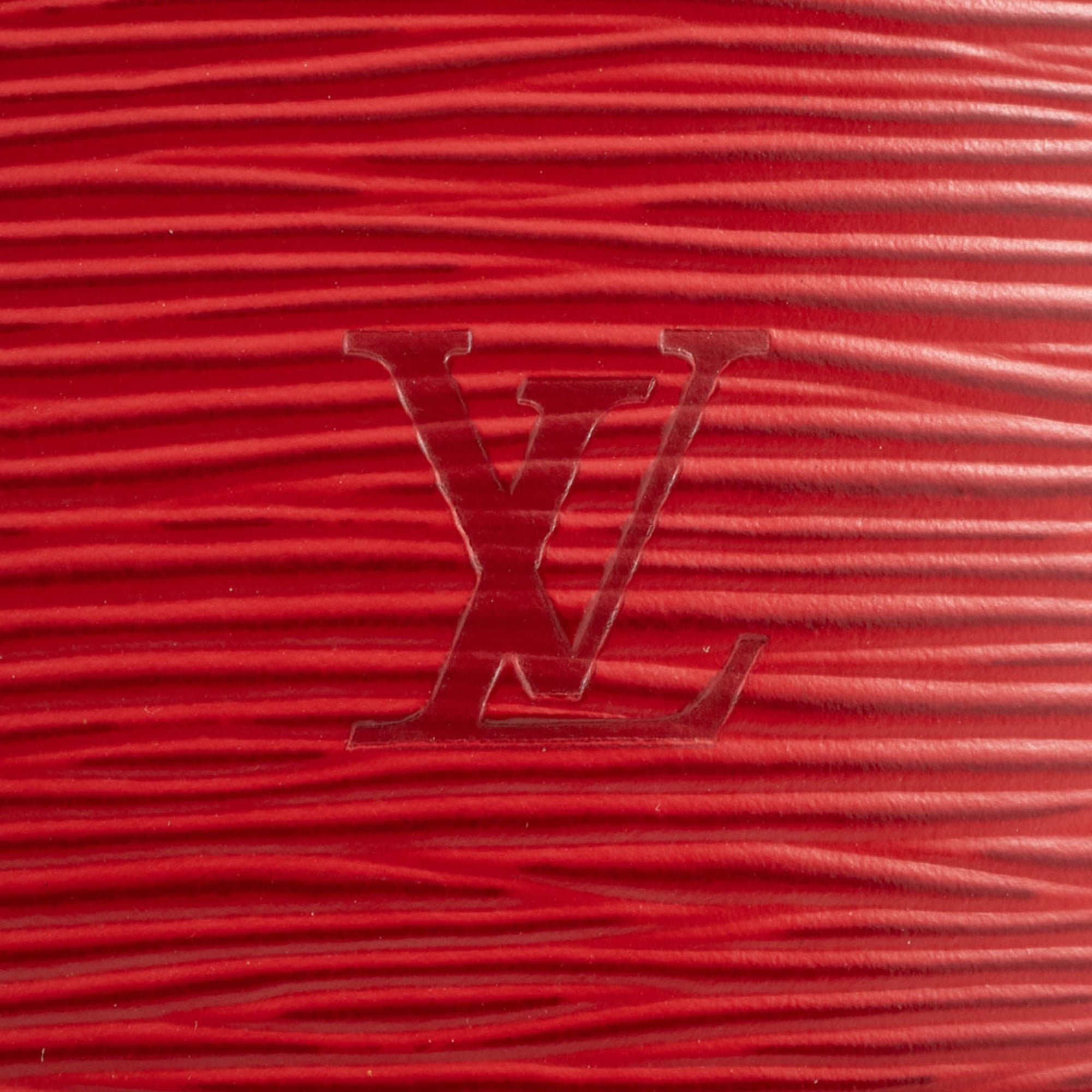 Louis Vuitton Castilian Red Epi Leather Handbag (Pre-Owned)
