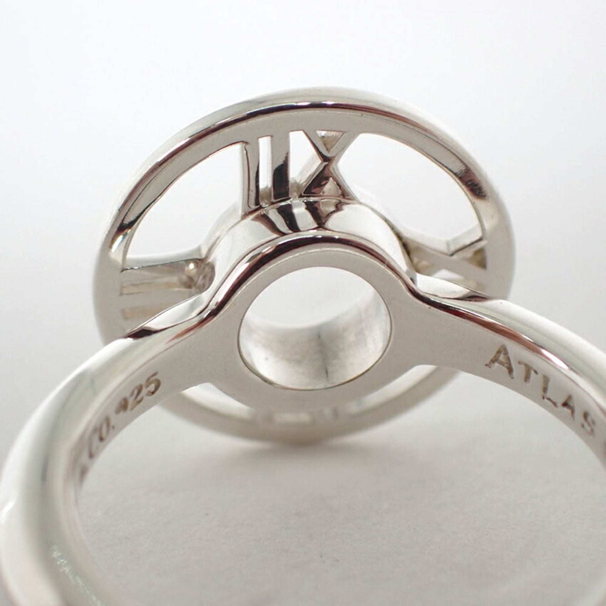 Tiffany Sterling Silver 925 Band Ring (Pre-Owned)