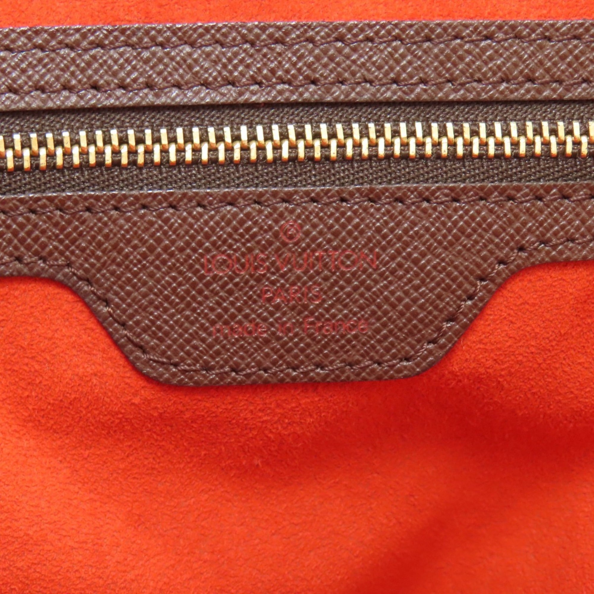 Louis Vuitton Damier Canvas Ebene Damier Canvas Handbag (Pre-Owned)