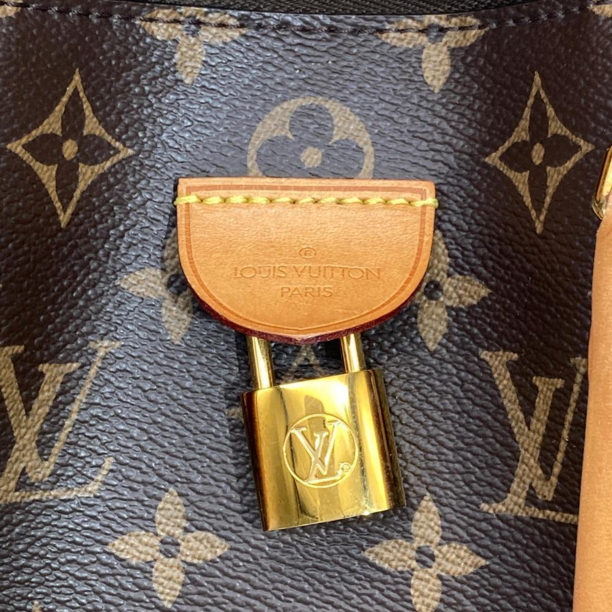 Louis Vuitton Brown Monogram Canvas Handbag (Pre-Owned)