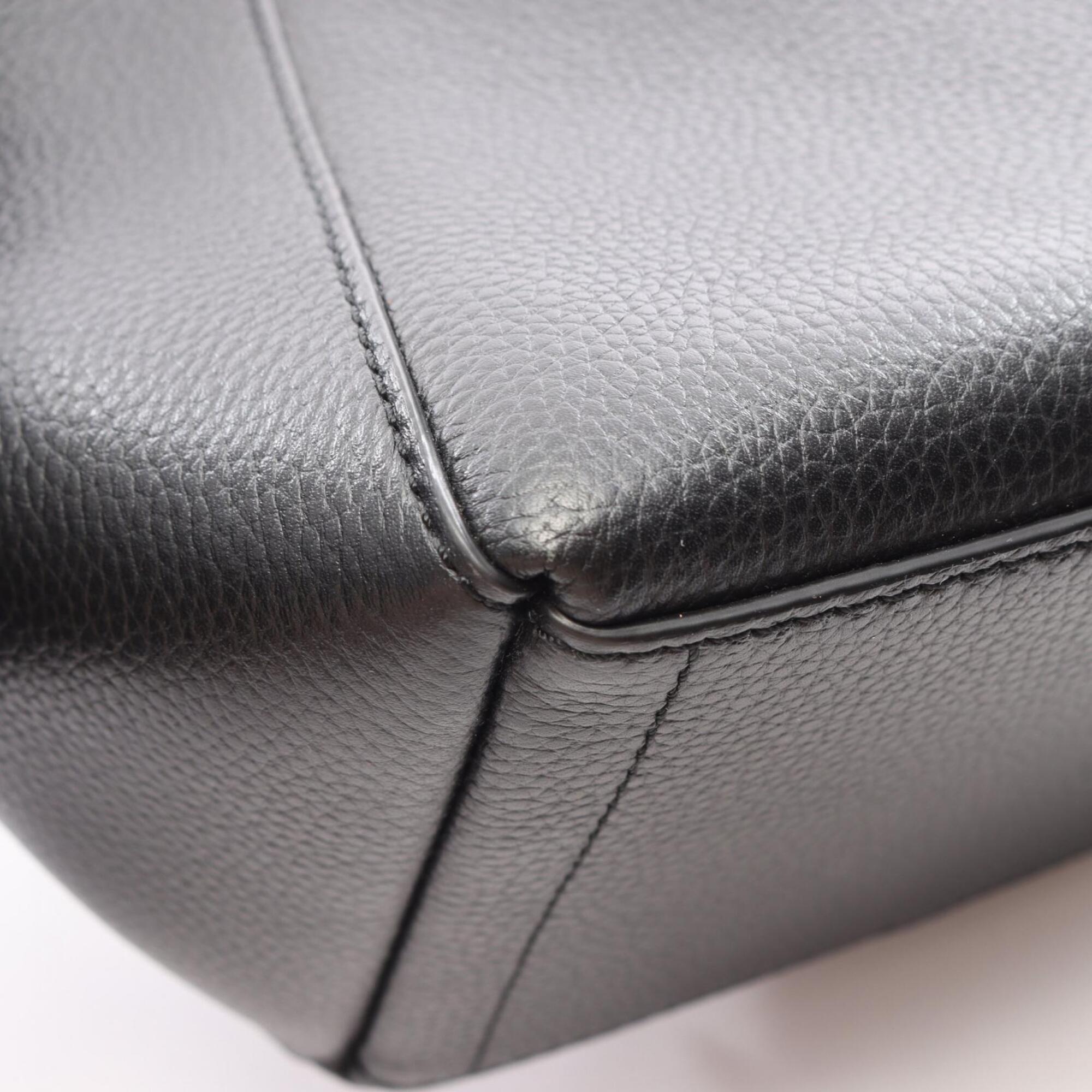 Tory Burch Black Leather Handbag (Pre-Owned)