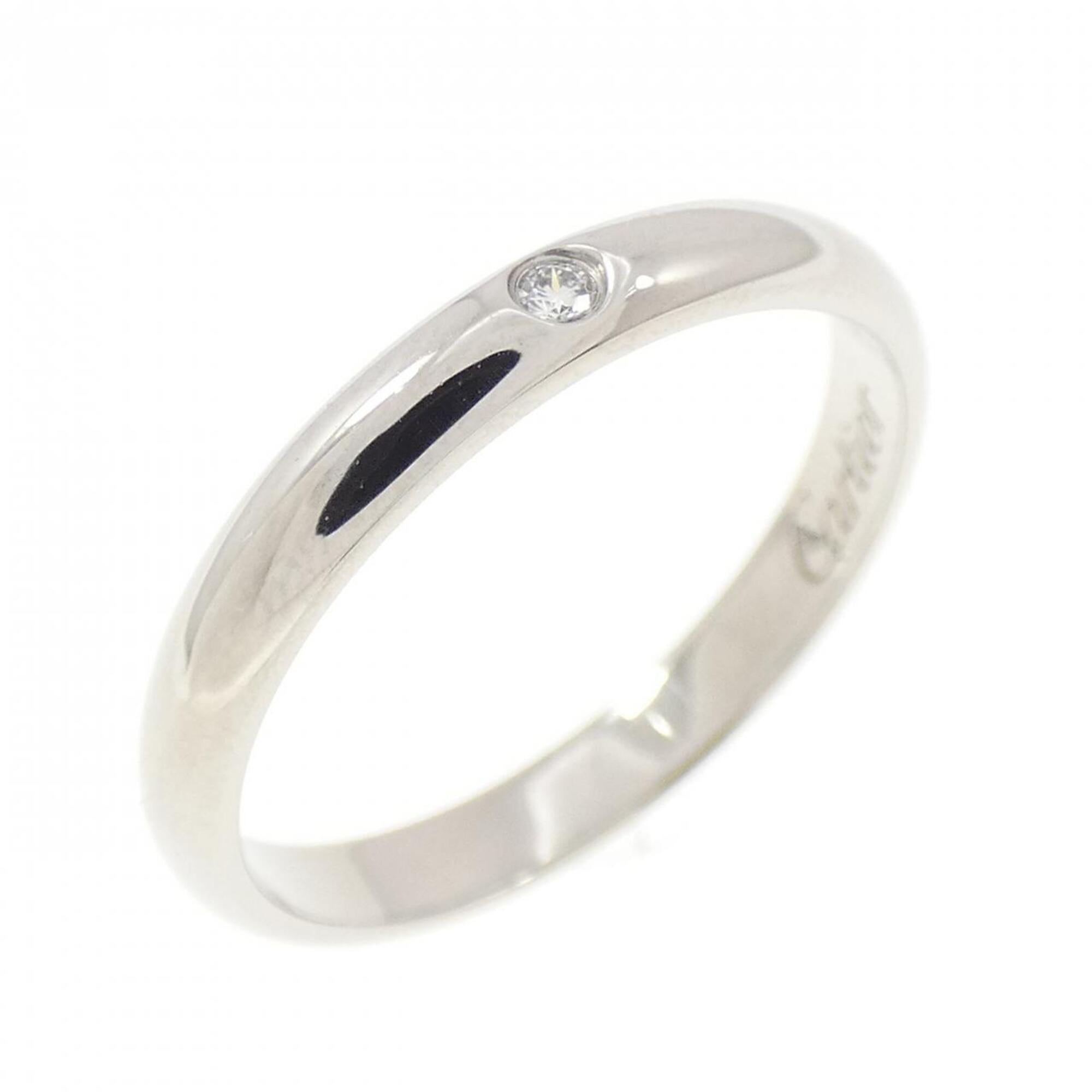 Cartier Silver Platinum 950 Wedding Ring (Pre-Owned)
