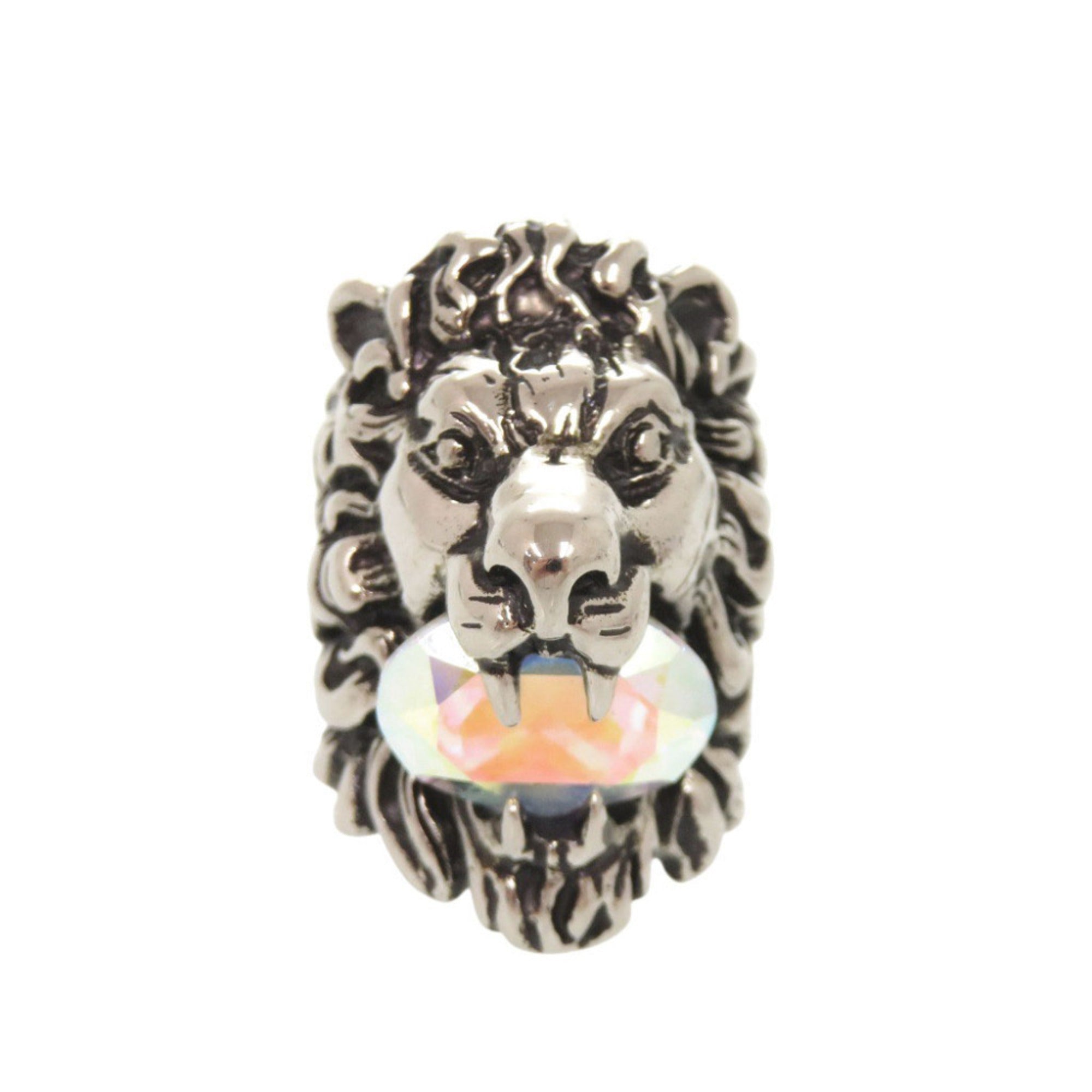 Gucci Silver Metal Band Ring (Pre-Owned)