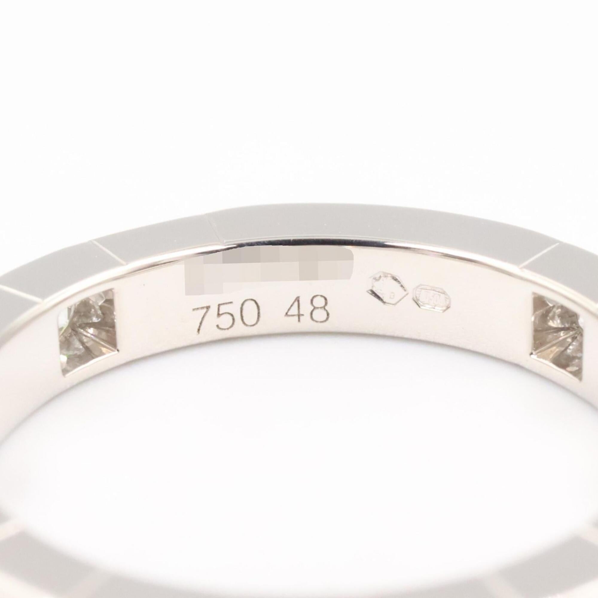 Cartier Clear White Gold White Gold (18K) Band Ring (Pre-Owned)