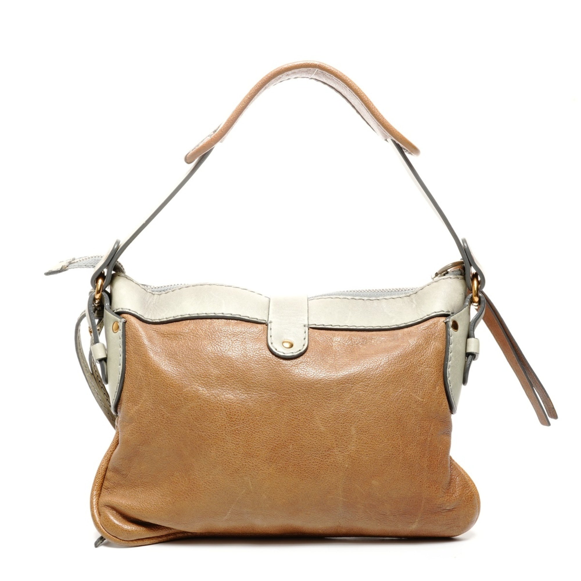 Chloé Brown Leather Shoulder Bag (Pre-Owned)