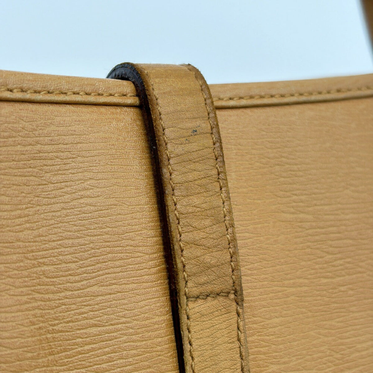 Gucci Camel Bamboo Leather Shoulder Bag (Pre-Owned)