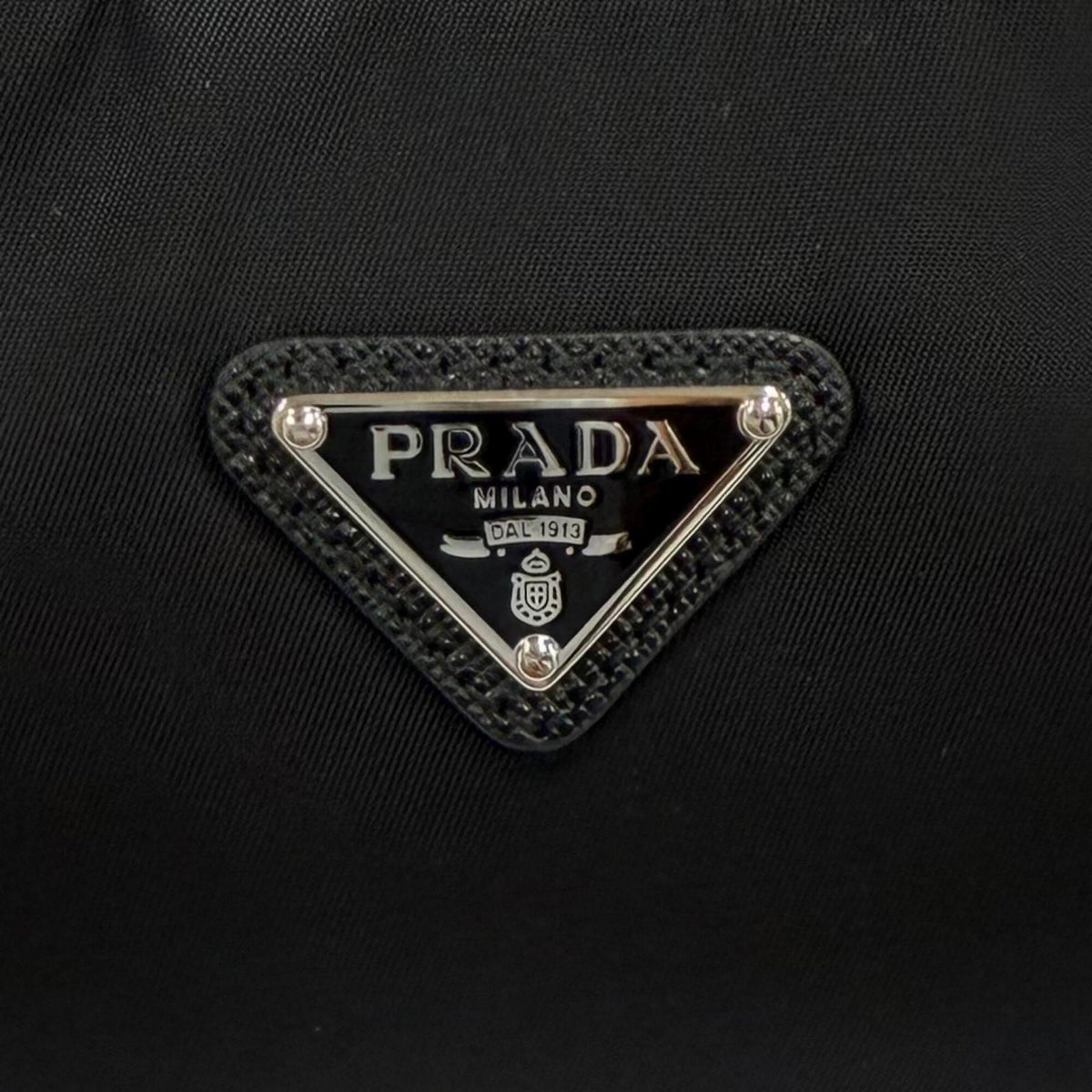 Prada Black Nylon Handbag (Pre-Owned)