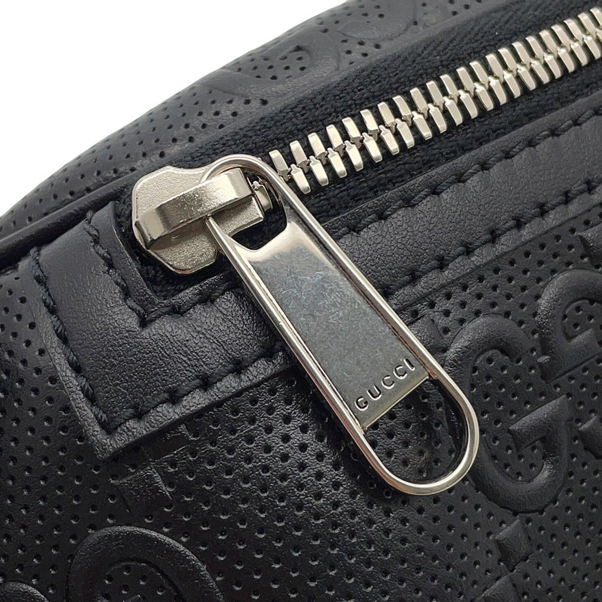 Gucci Black Leather Sling Bag (Pre-Owned)