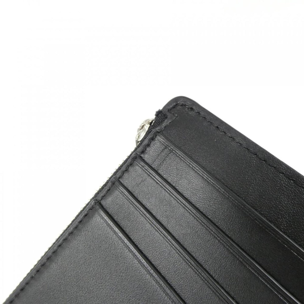 Loewe Black Leather Coin Purse/Coin Case (Pre-Owned)