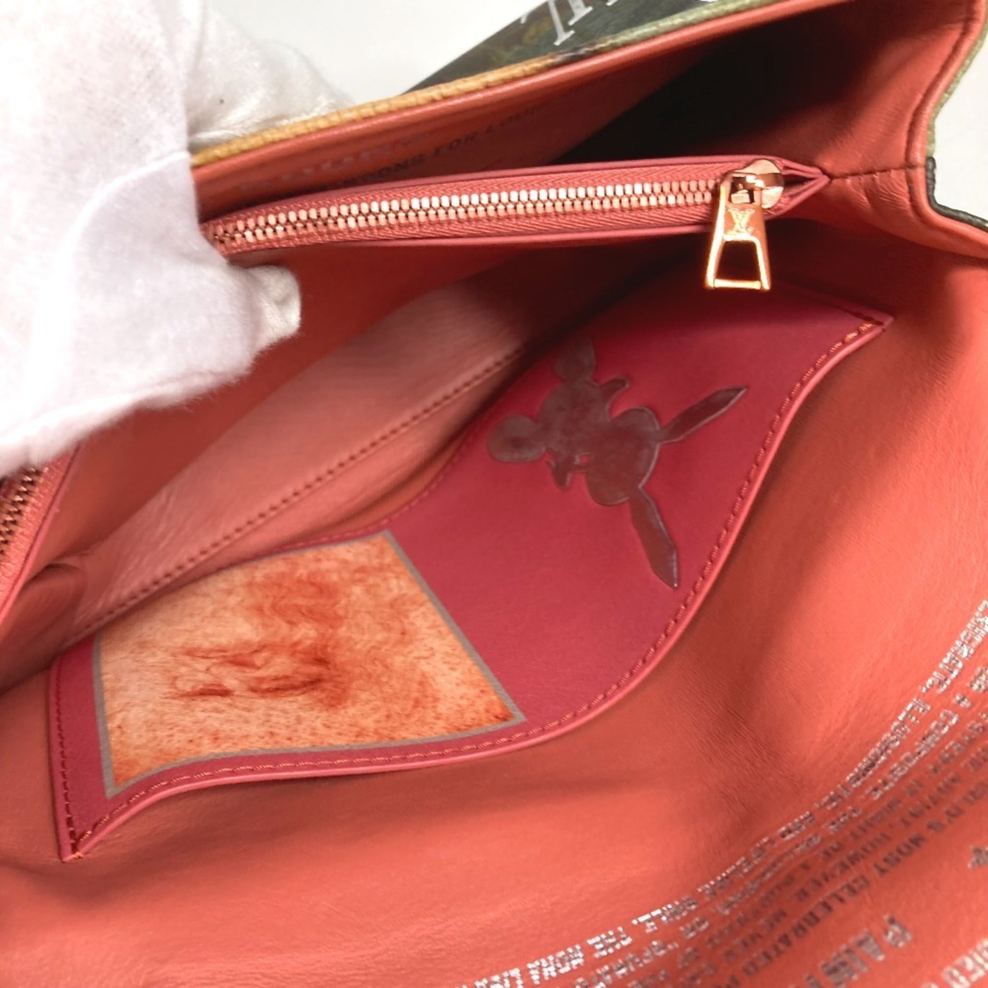 Louis Vuitton Multi-Color Pink Leather Handbag Shoulder Bag (Pre-Owned)