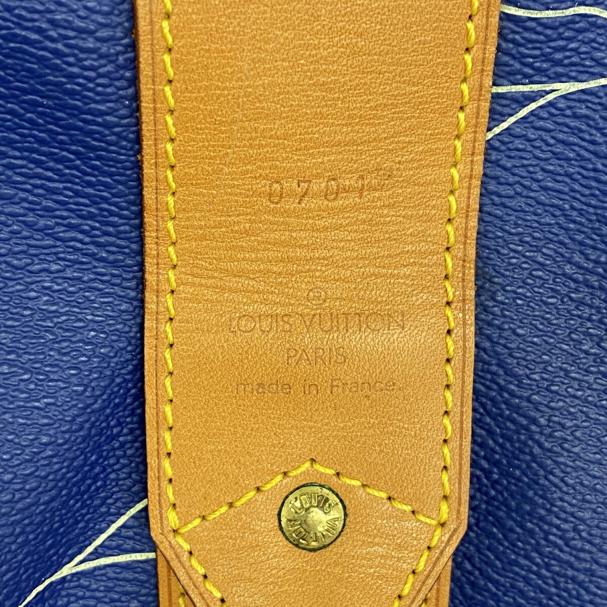 Louis Vuitton Blue Boston Bag (Pre-Owned)