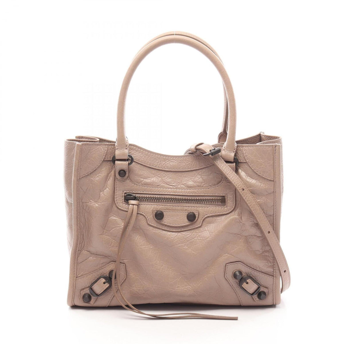 Balenciaga Beige Leather Handbag (Pre-Owned)