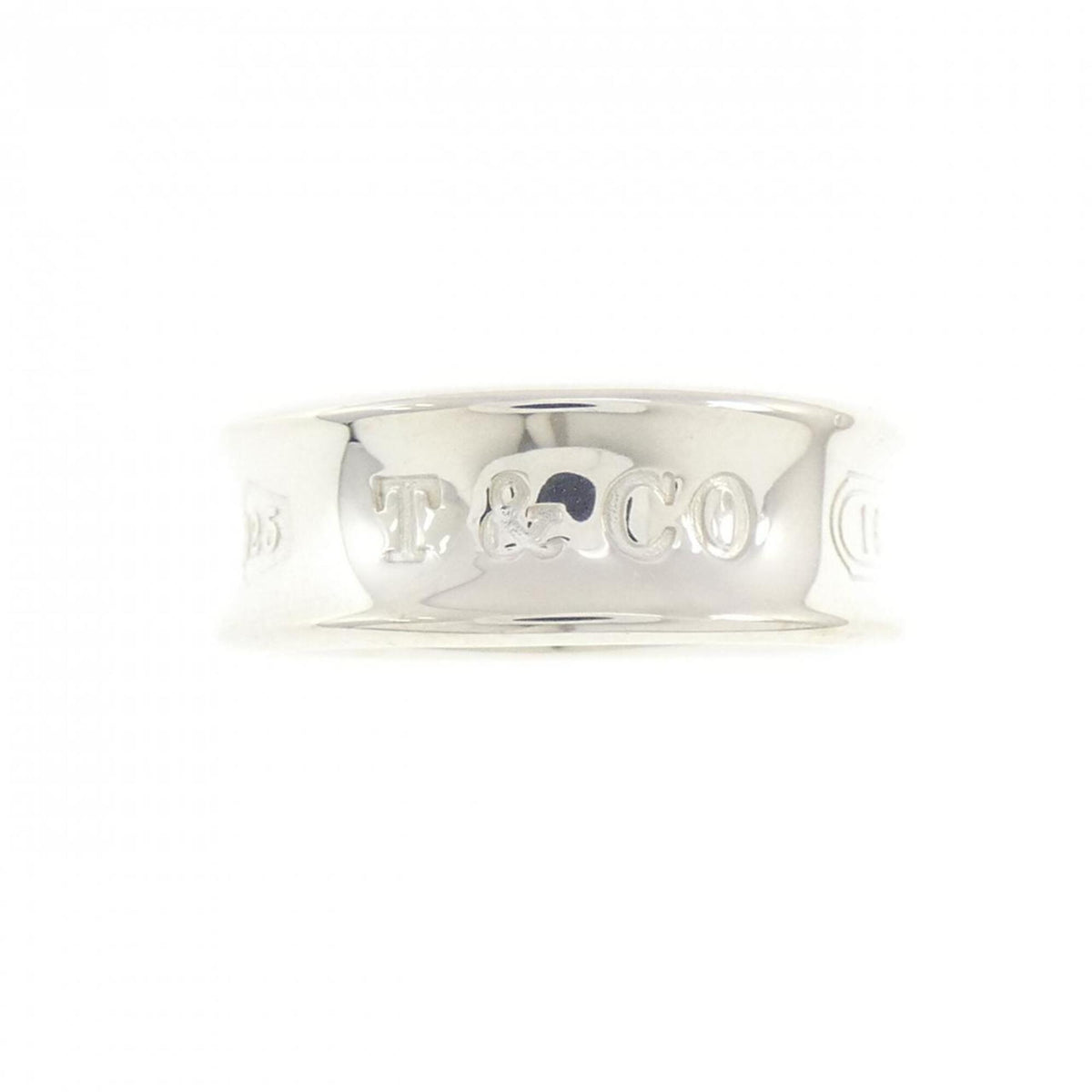 Tiffany 1837 Silver 925 Band Ring (Pre-Owned)