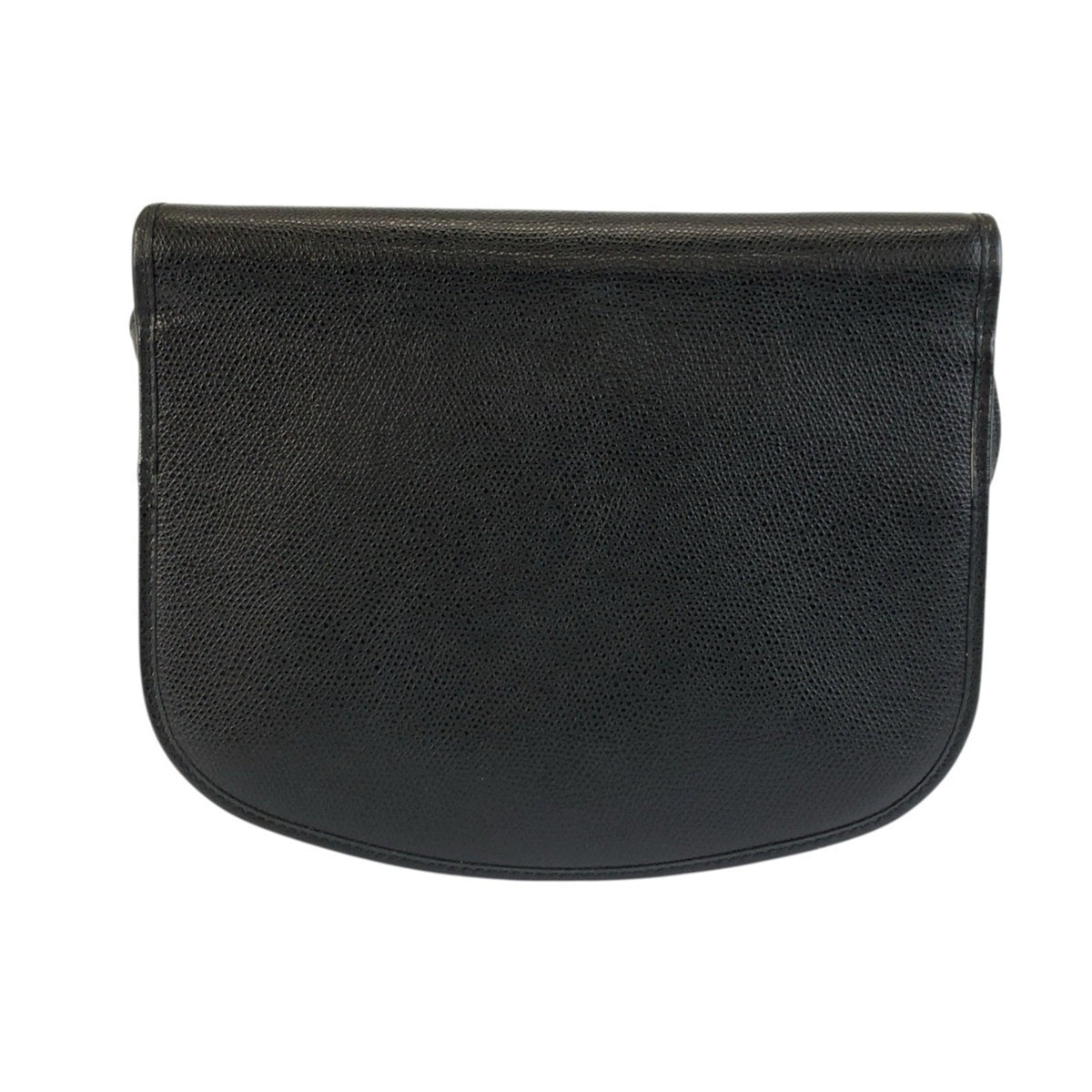 Christian Dior Black Leather Pochette Shoulder Bag (Pre-Owned)