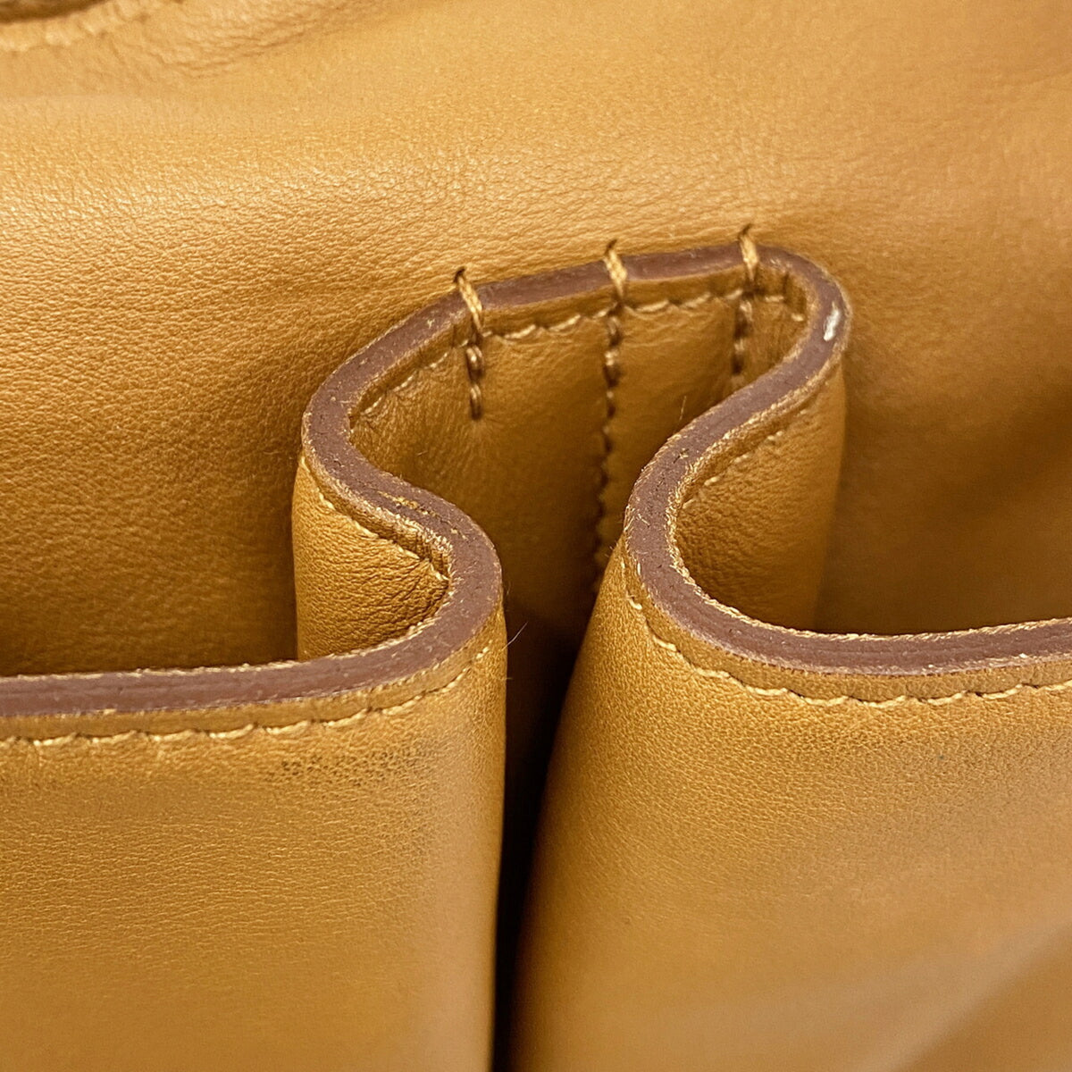 Hermes Brown Leather Tote Bag (Pre-Owned)