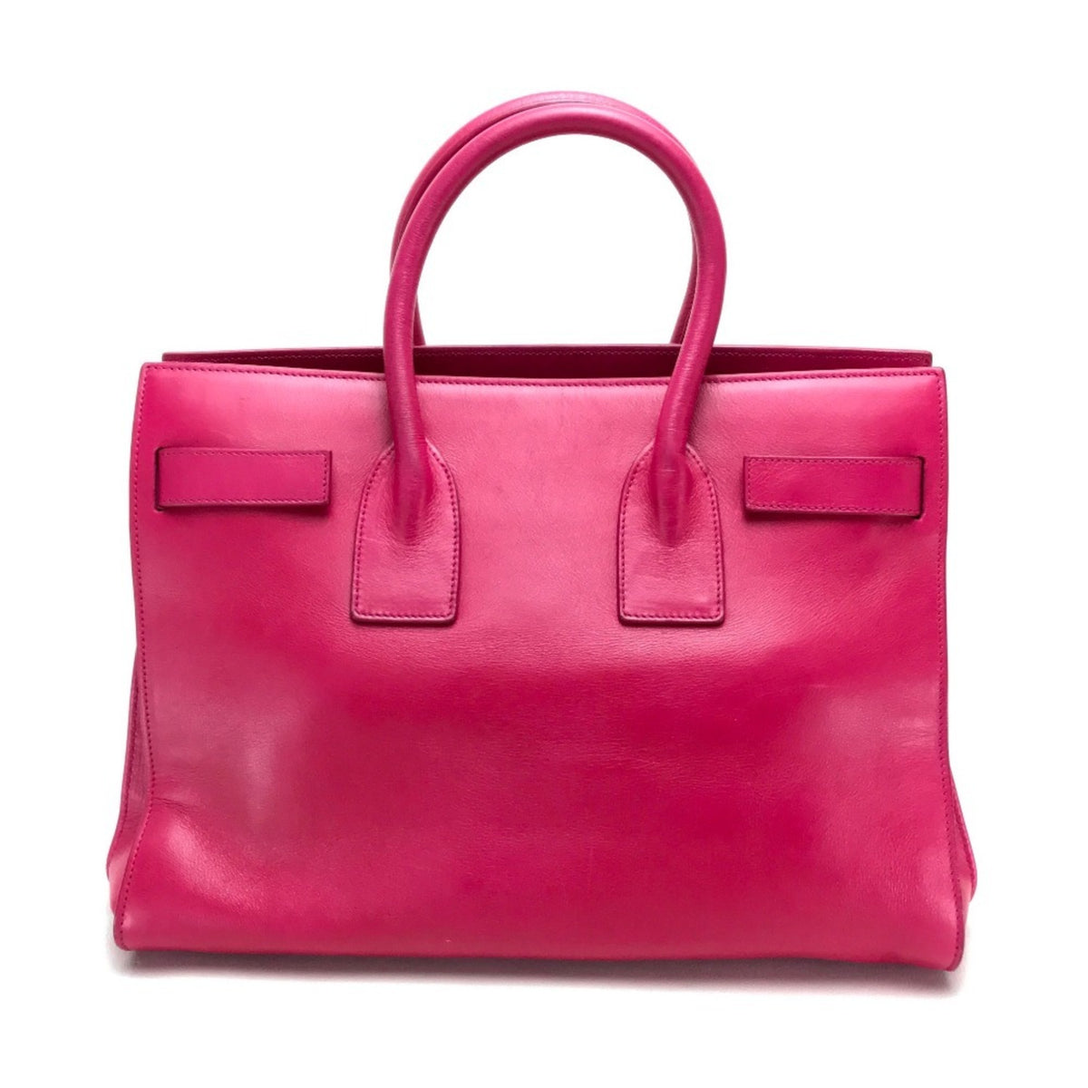 Saint Laurent Pink Leather Handbag Shoulder Bag (Pre-Owned)
