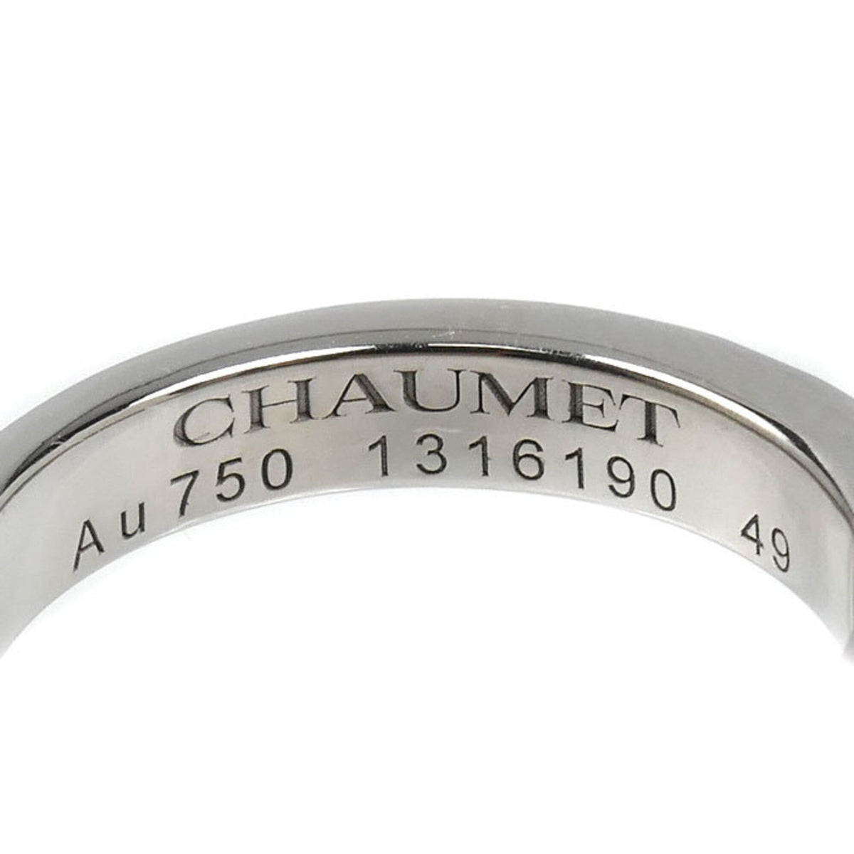 Chaumet White Gold (18K) Band Ring (Pre-Owned)