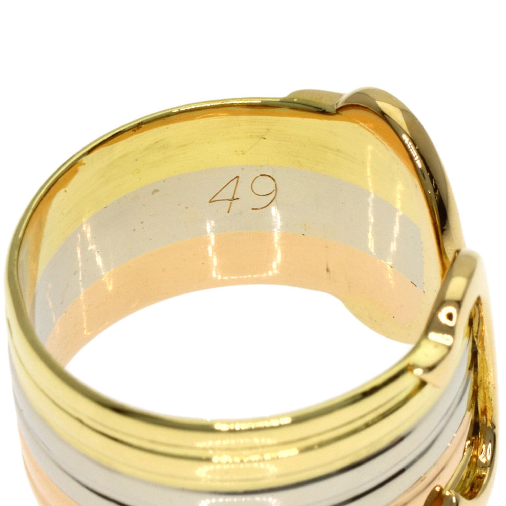 Cartier Yellow Gold (18K) Pink Gold (18K) White Gold (18K) Band Ring (Pre-Owned)