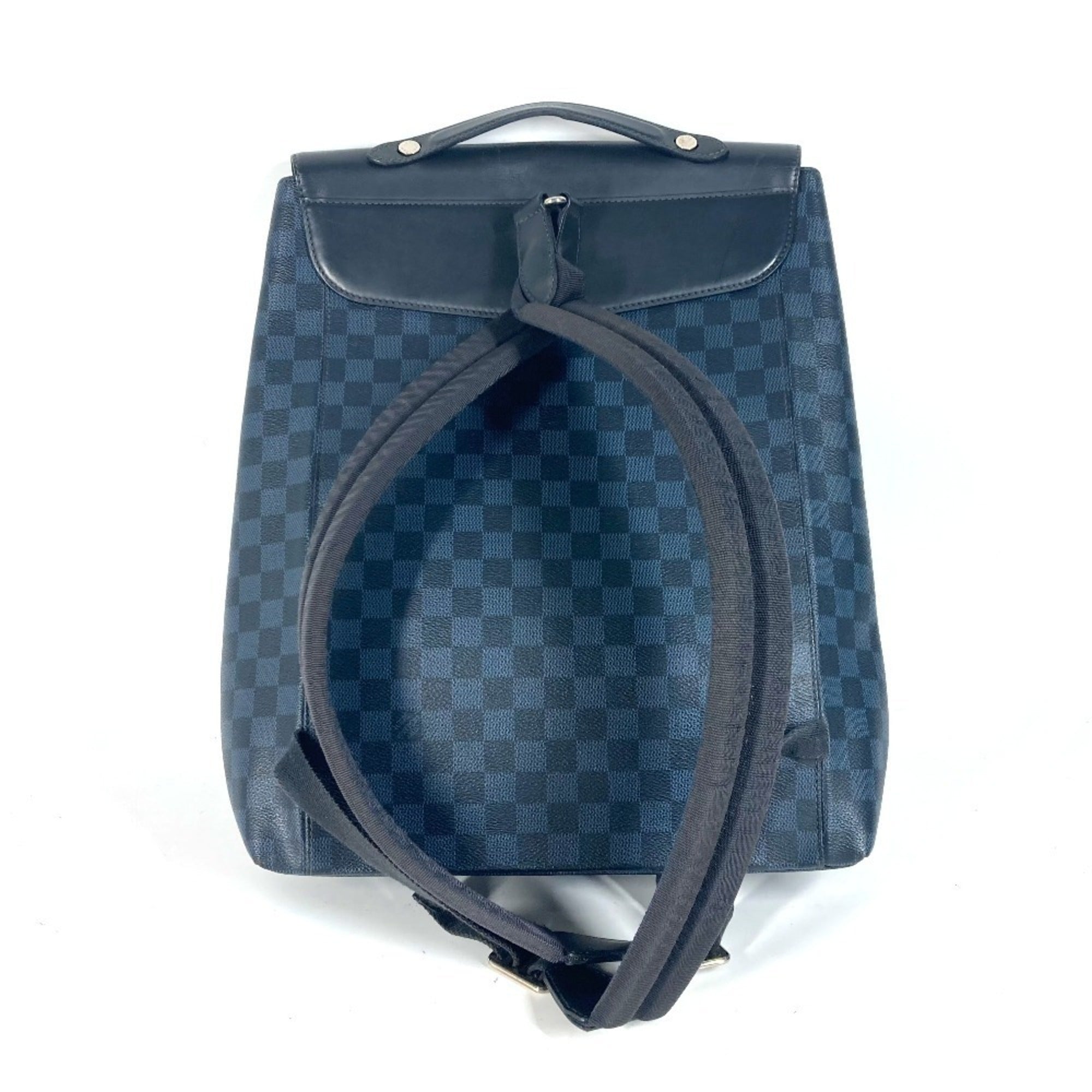 Louis Vuitton Navy Damier Canvas Backpack (Pre-Owned)