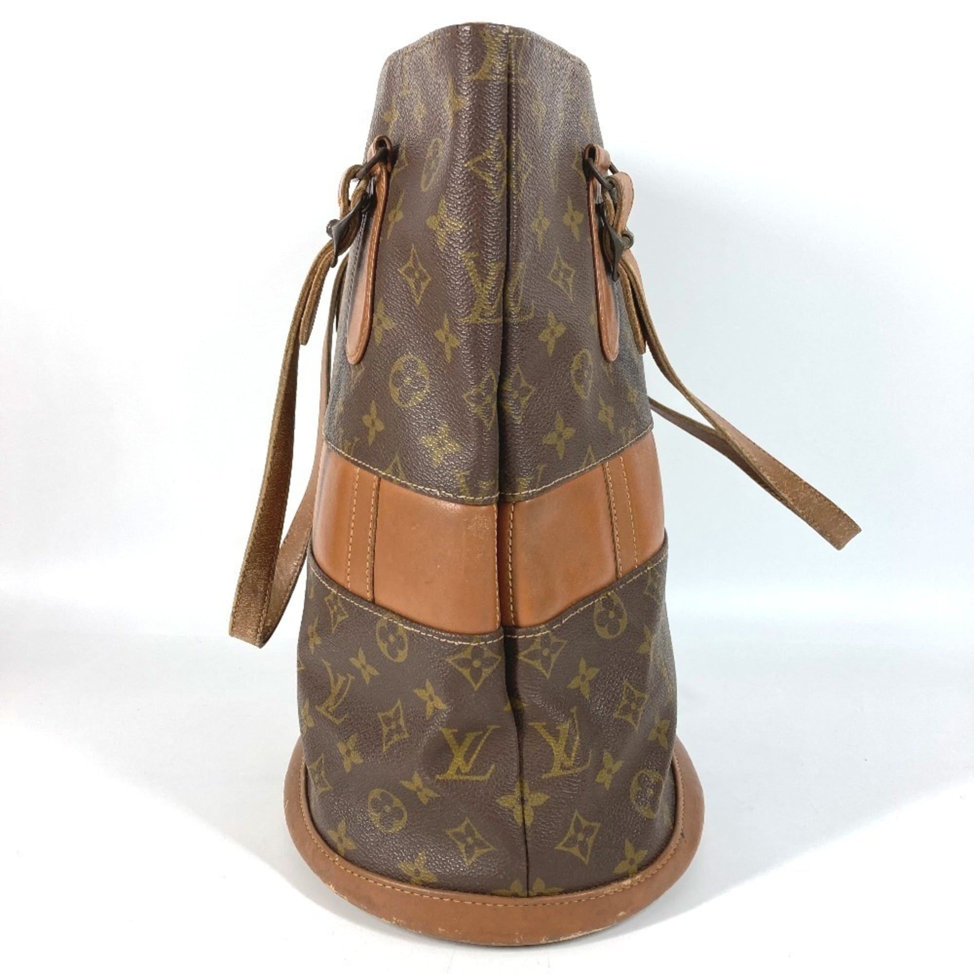 Louis Vuitton Brown Galle Monogram Monogram Handbag Tote Bag (Pre-Owned)