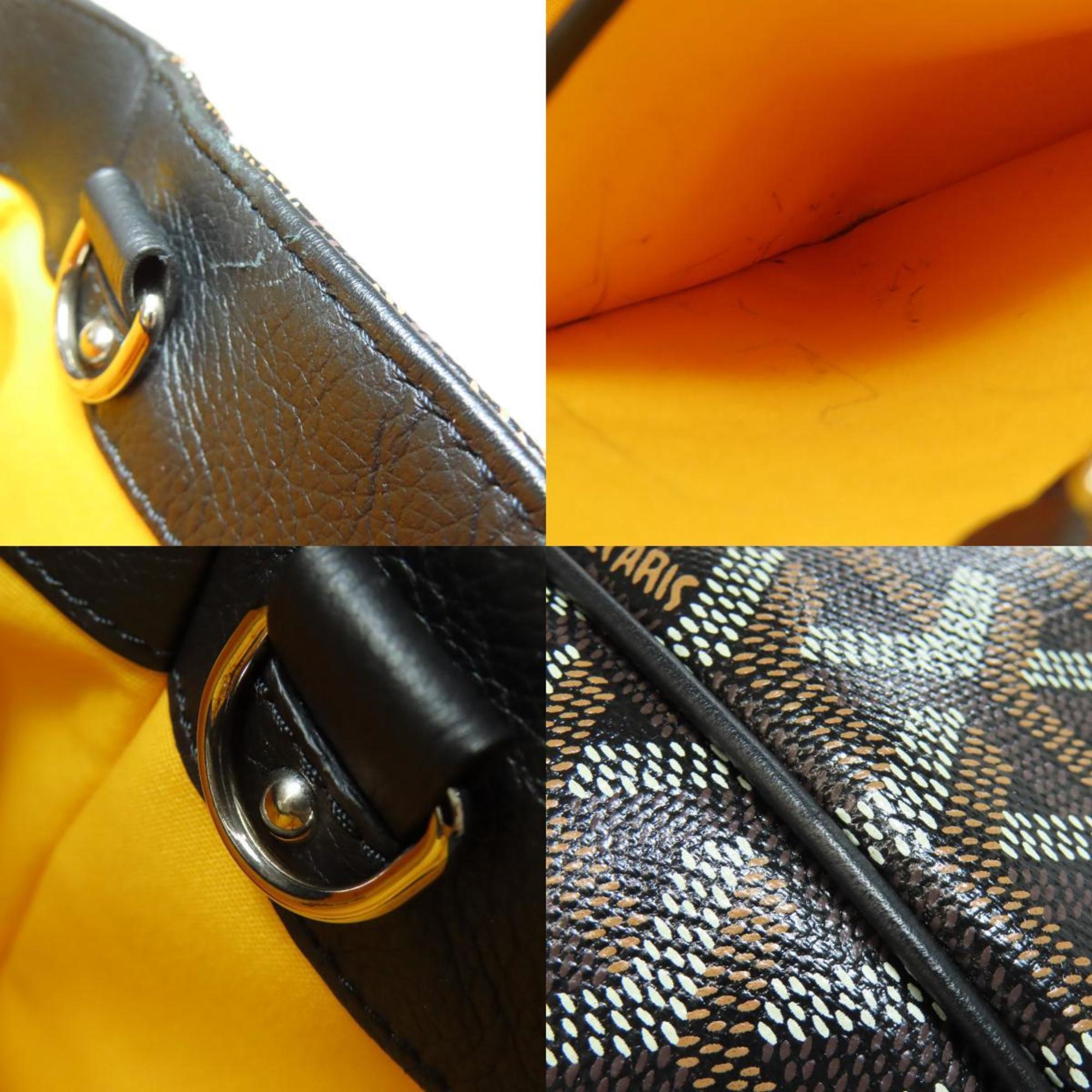 Goyard Black Coated Canvas Tote Bag (Pre-Owned)