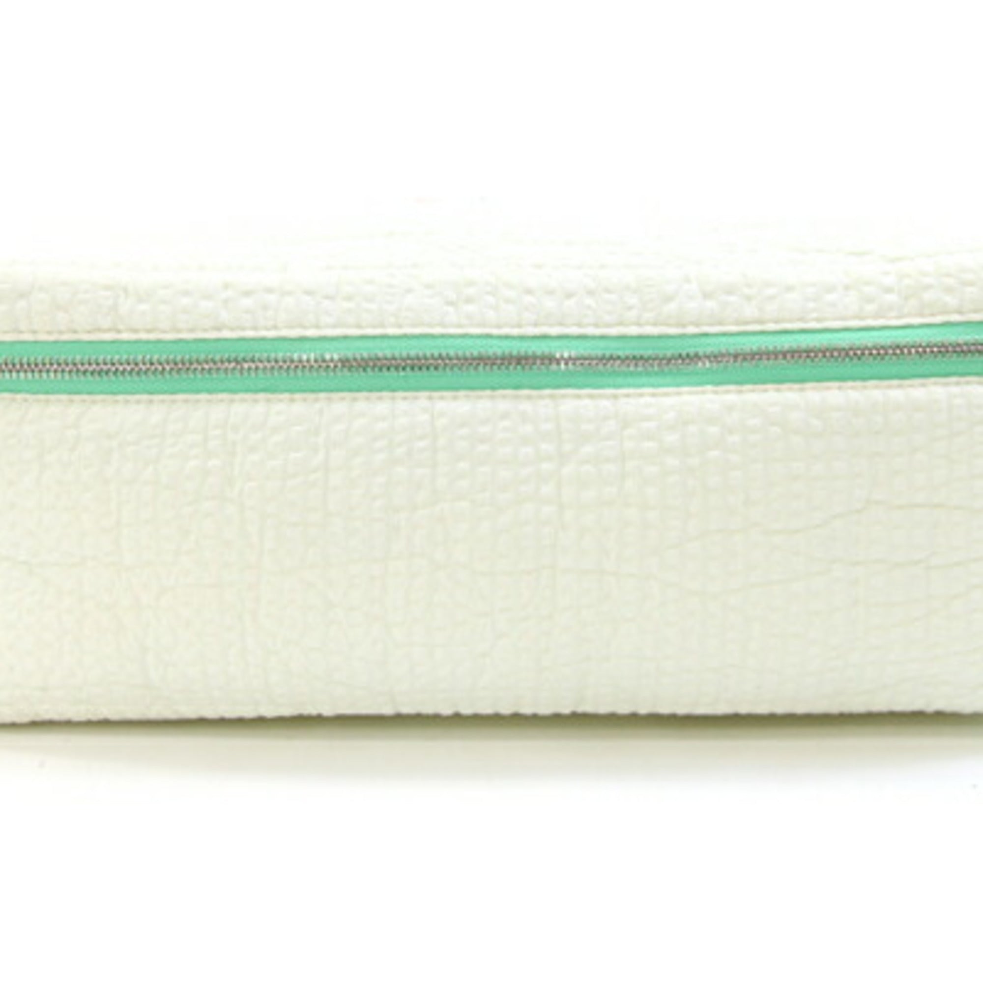 Hermes Green Vert Cotton Pouch (Pre-Owned)