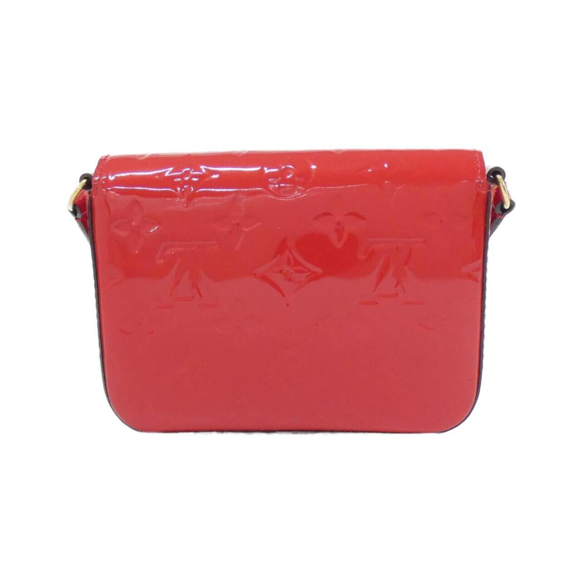 Louis Vuitton Cerise Red Color Leather Shoulder Bag (Pre-Owned)