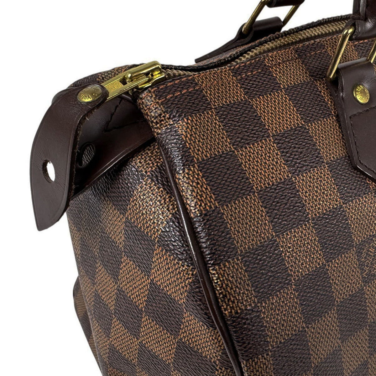 Louis Vuitton Damier Canvas Ebene Damier Canvas Handbag (Pre-Owned)