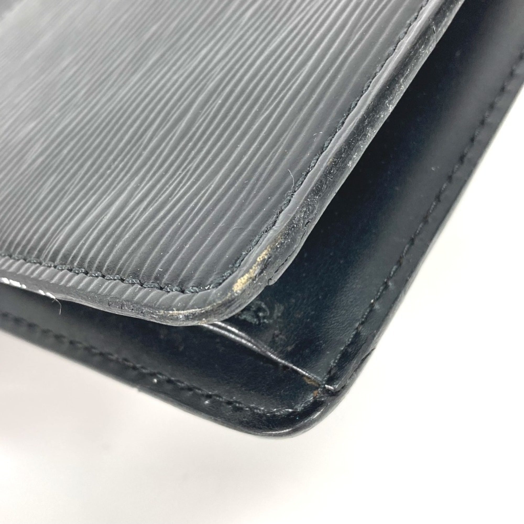 Louis Vuitton Black Galle Epi Leather Clutch Bag Pouch (Pre-Owned)