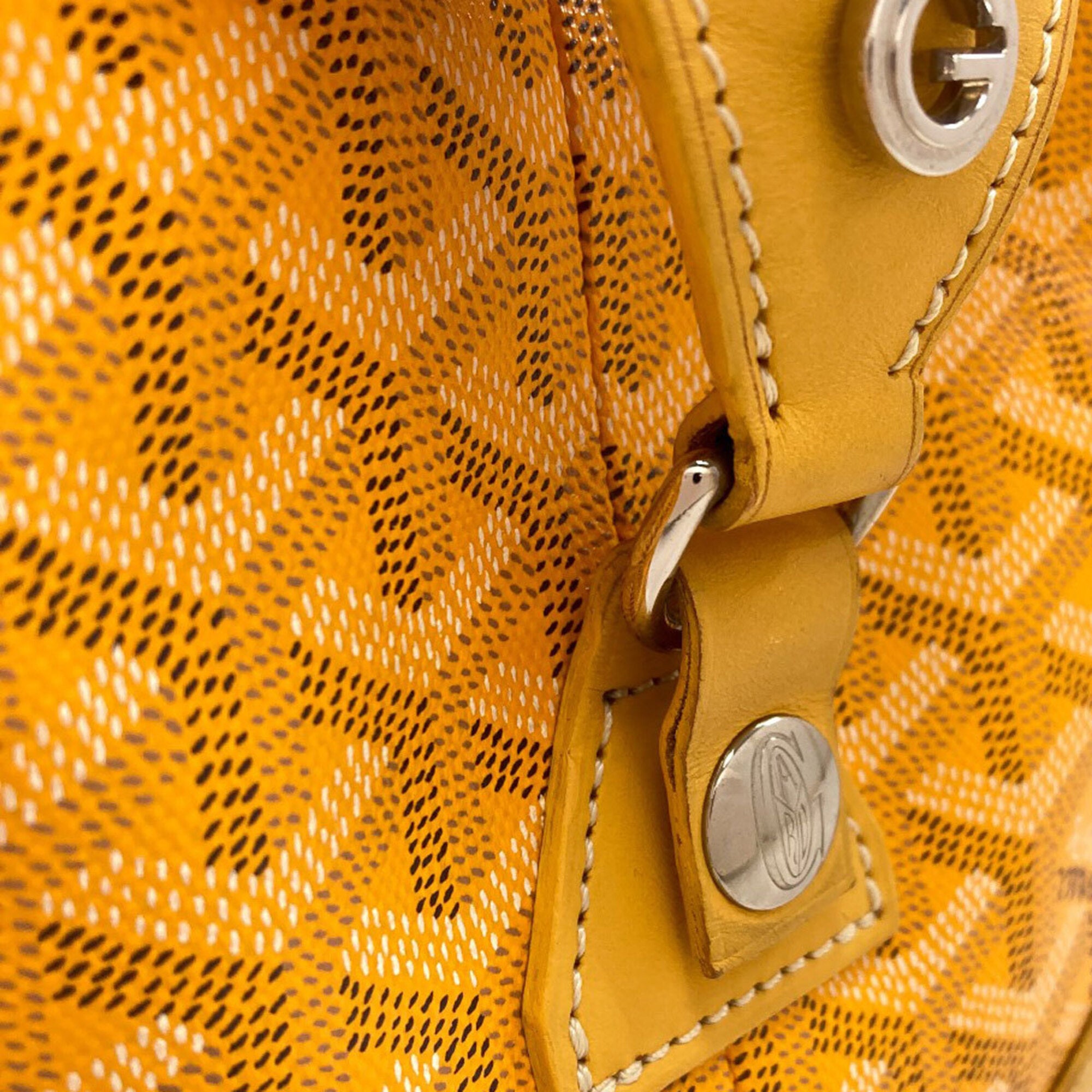 Goyard Yellow Pvc Boston Bag (Pre-Owned)